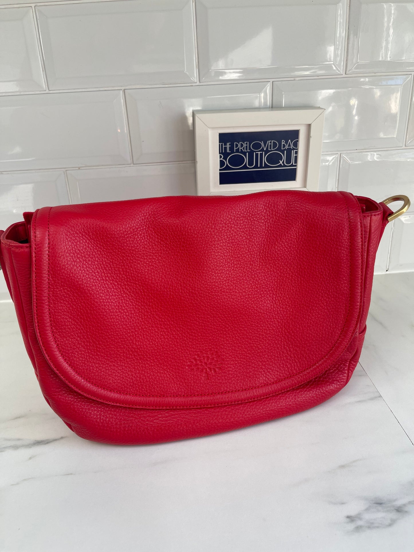 Mulberry Effie Satchel - Red