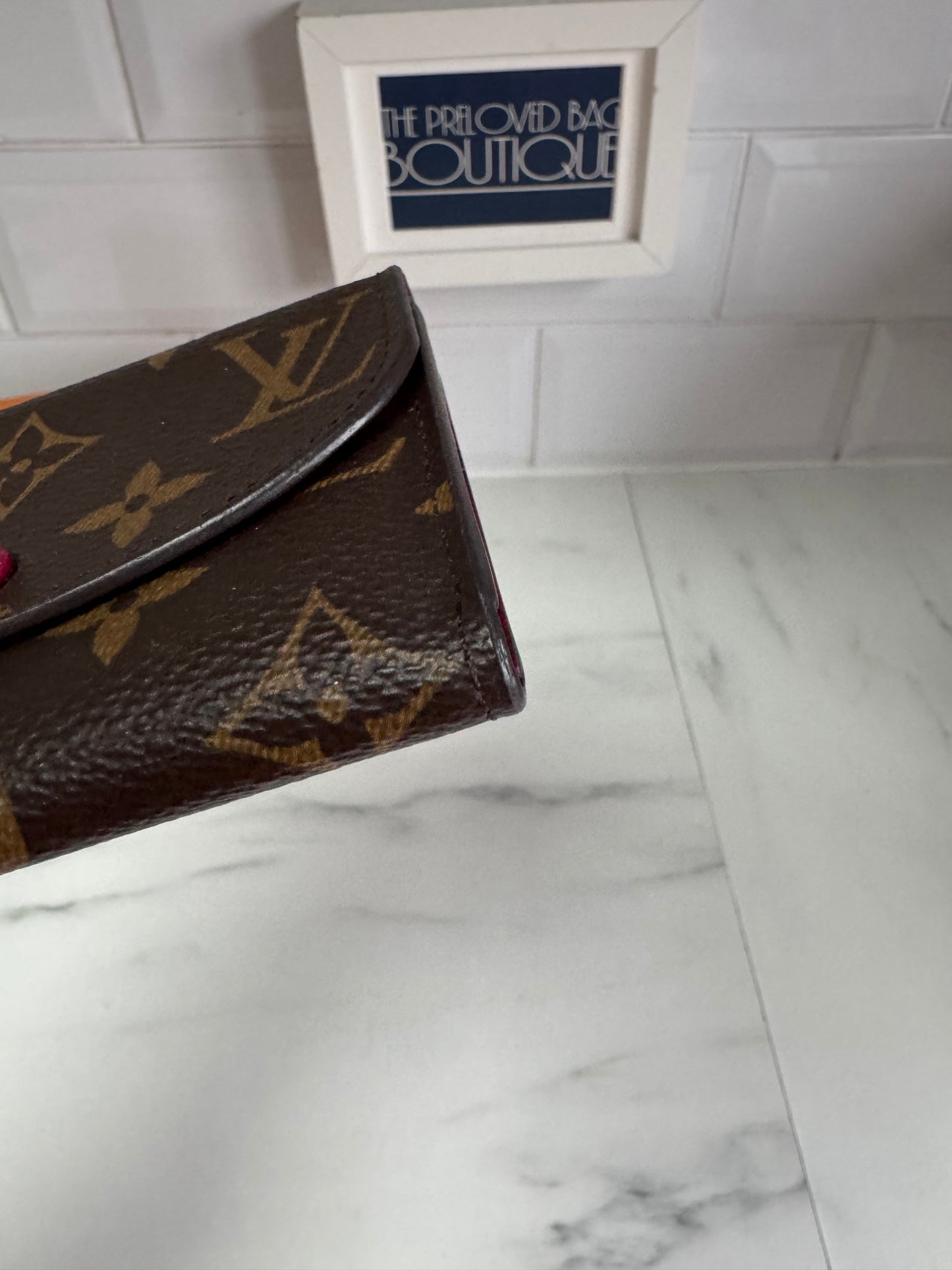 Louis  Vuitton Rosalie Coin Purse - Monogram Brown and Pink