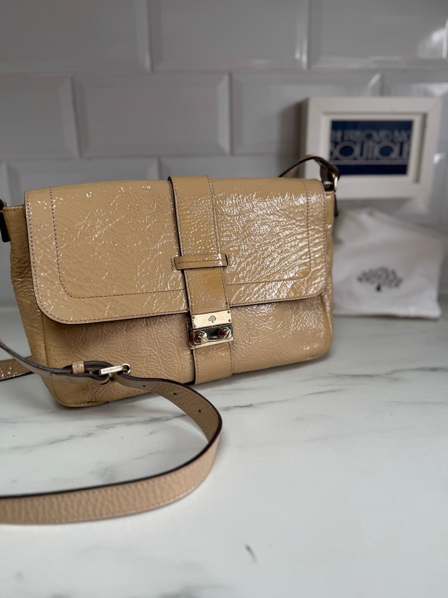 Mulberry Harriet Satchel - Toffee