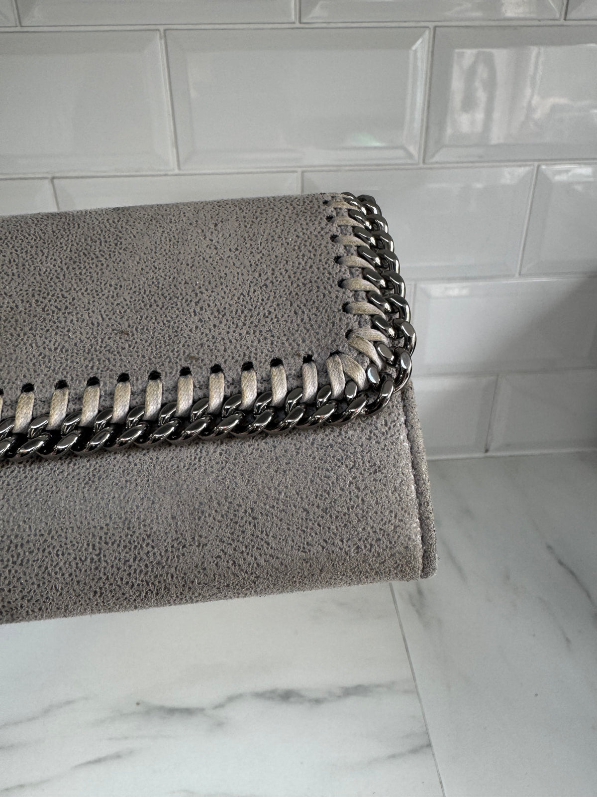 Stella McCartney Falabella Purse - Grey