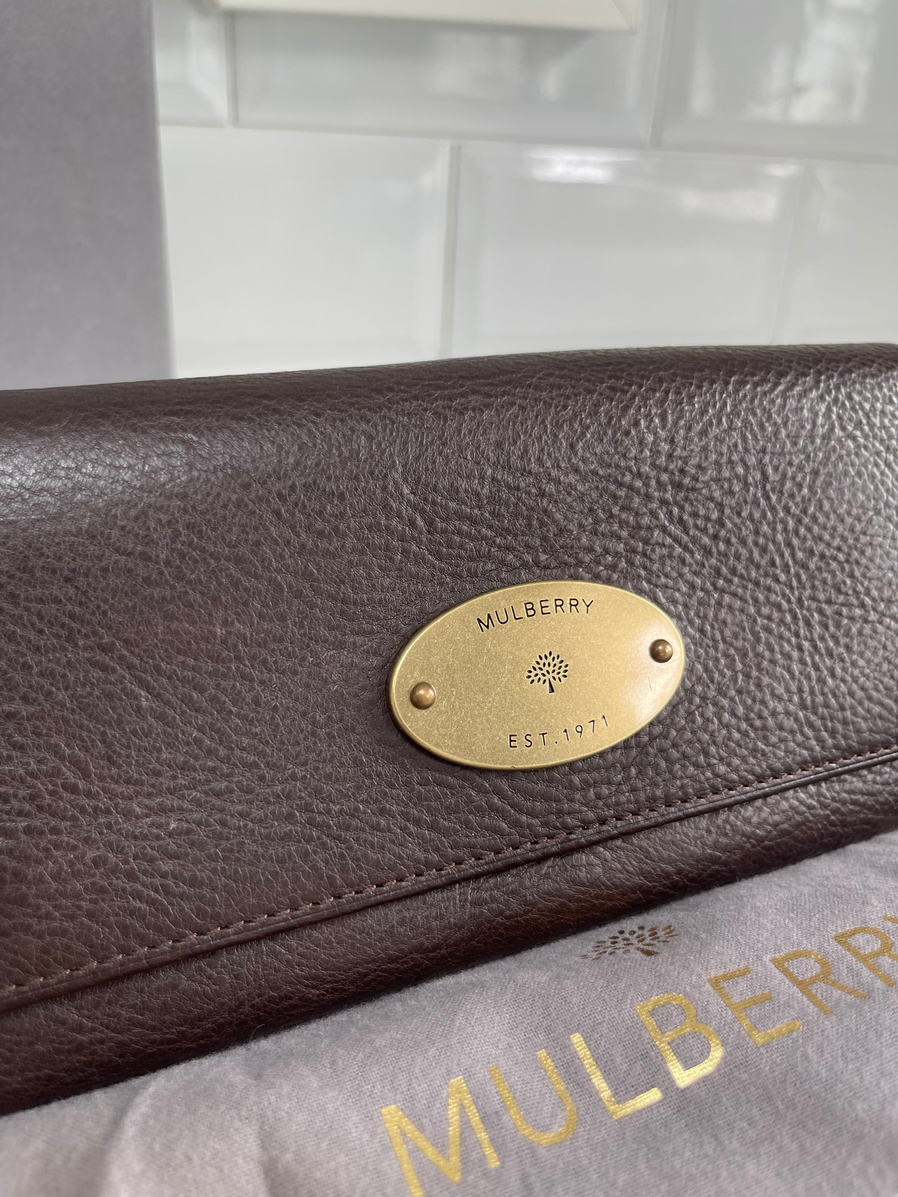 Mulberry Brown Roxanne Bag ○ Labellov ○ Buy and Sell Authentic Luxury