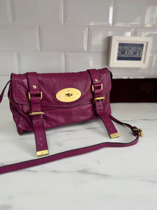 Mulberry Alexa Clutch - Plum