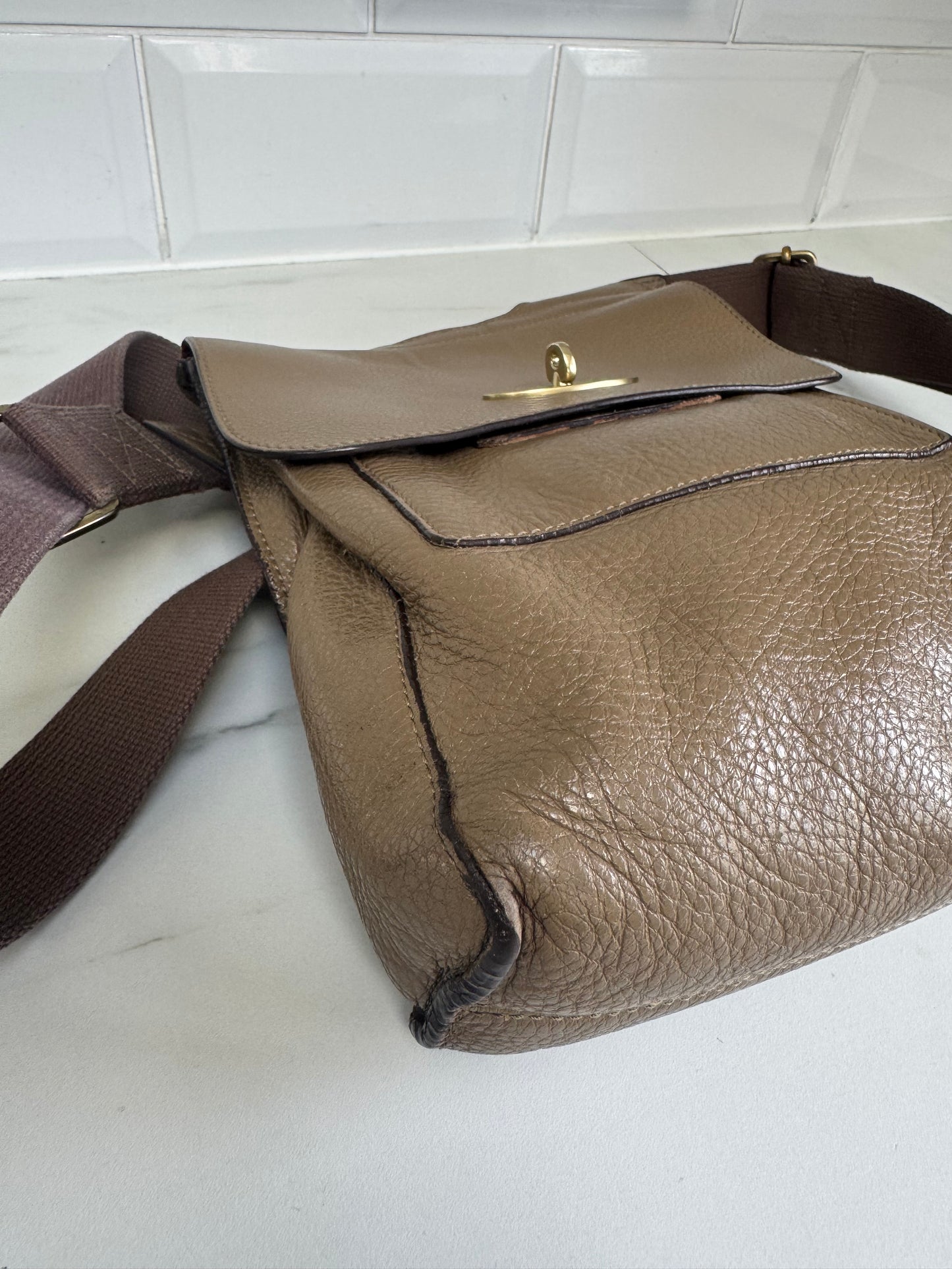 Mulberry Small Antony - Taupe