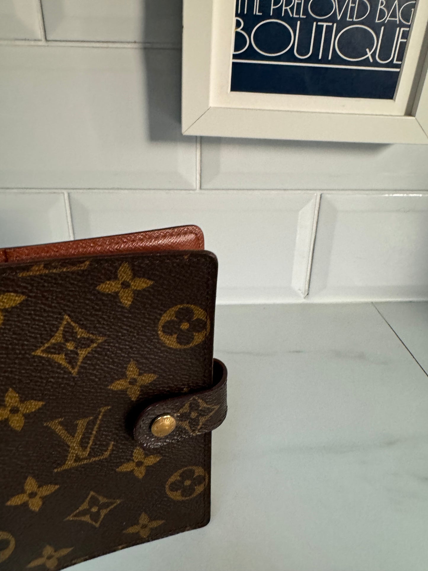 Louis Vuitton PM Ring Agenda  - Monogram