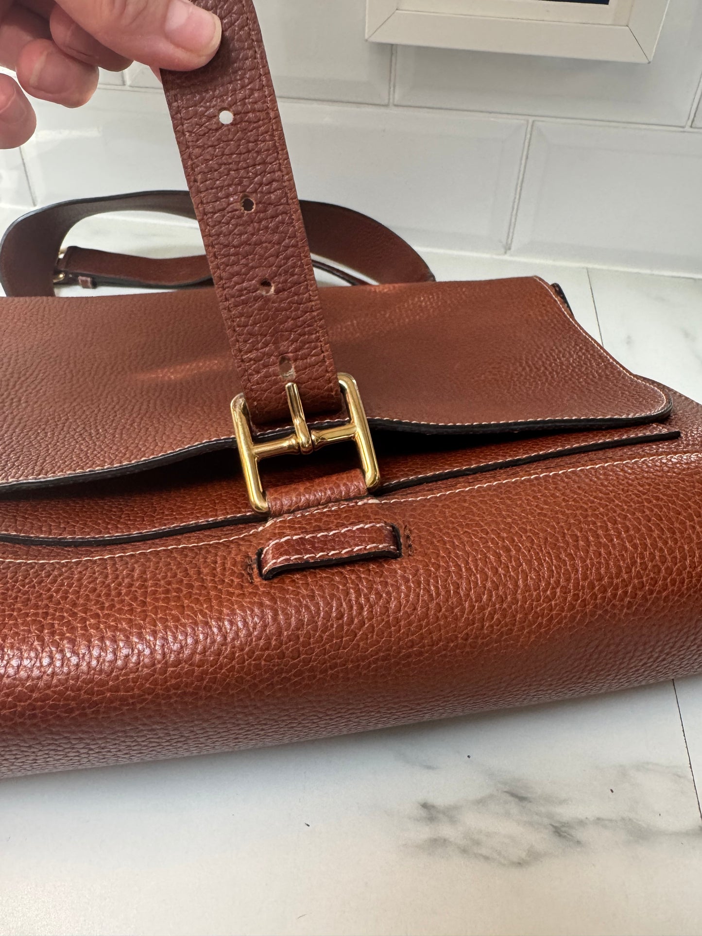 Mulberry Chiltern Satchel - Oak