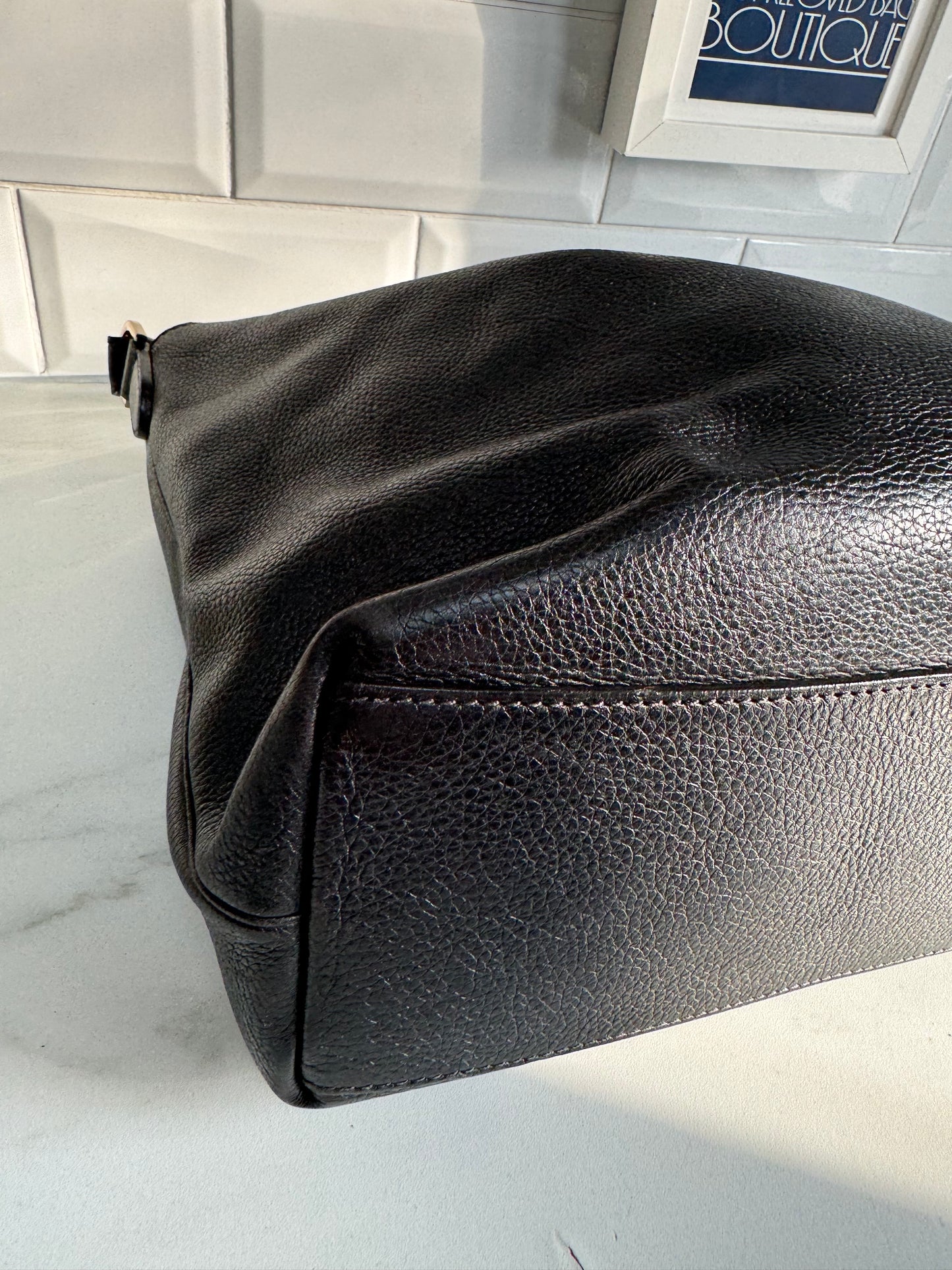 Mulberry Tessie Hobo (2) - Black