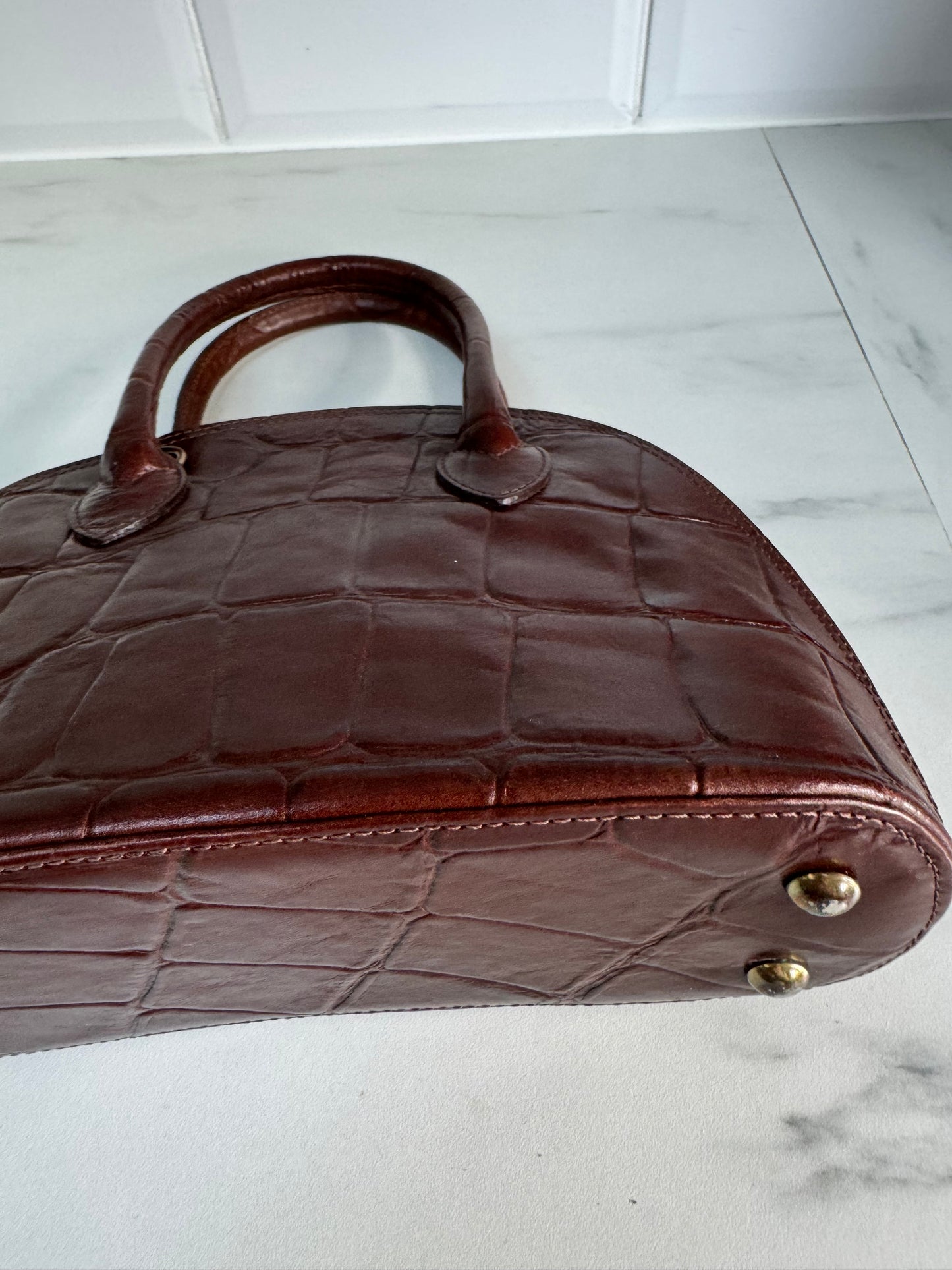 Mulberry Vintage Edbury - Chocolate Brown