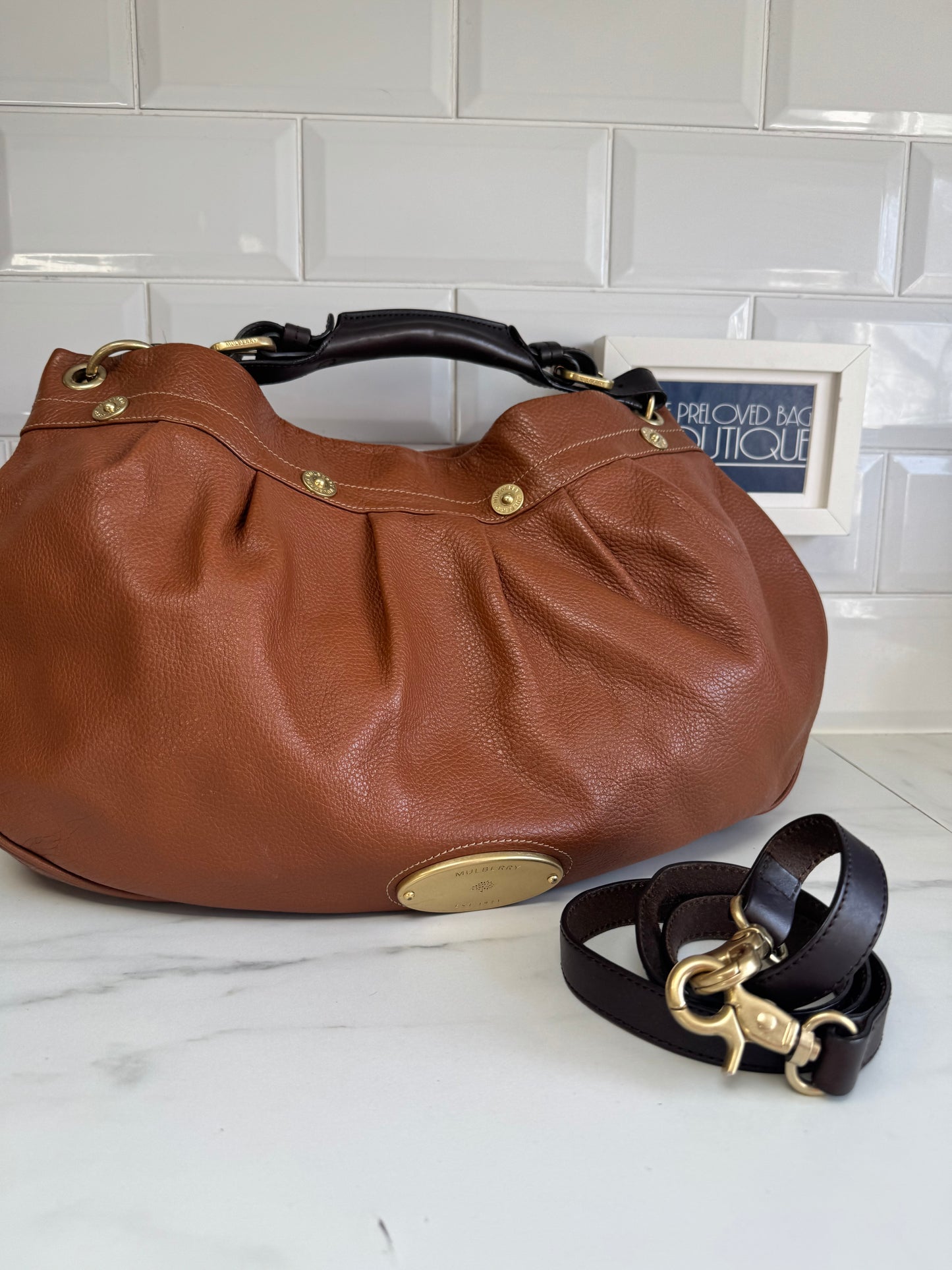 Mulberry Mitzy East West Hobo - Oak