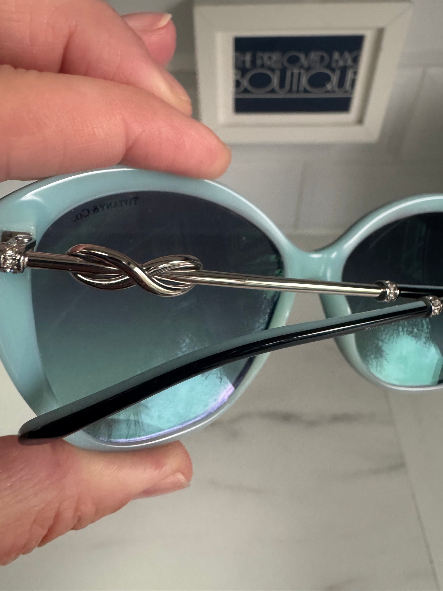 Tiffany & Co Sunglasses - Black and Blue