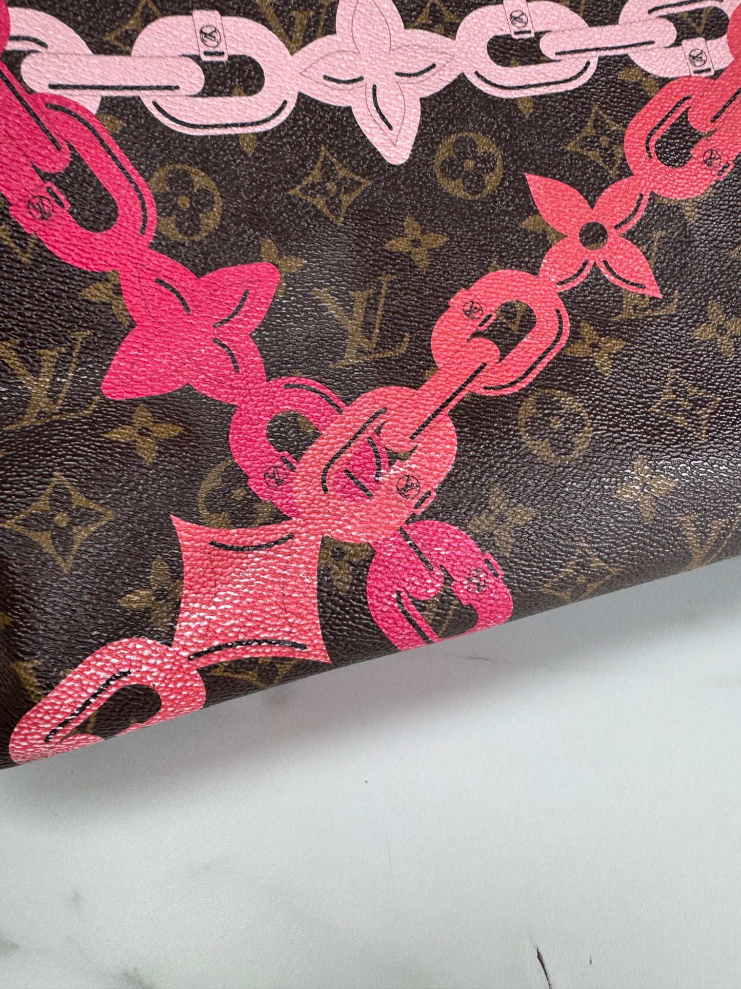 Louis Vuitton Limited Edition 2016 Bay MM Neverfull - Pink and Brown