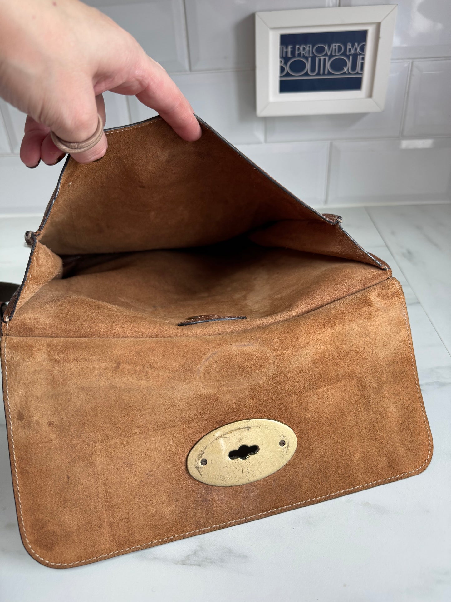 Mulberry Large Antony/Messenger -Oak