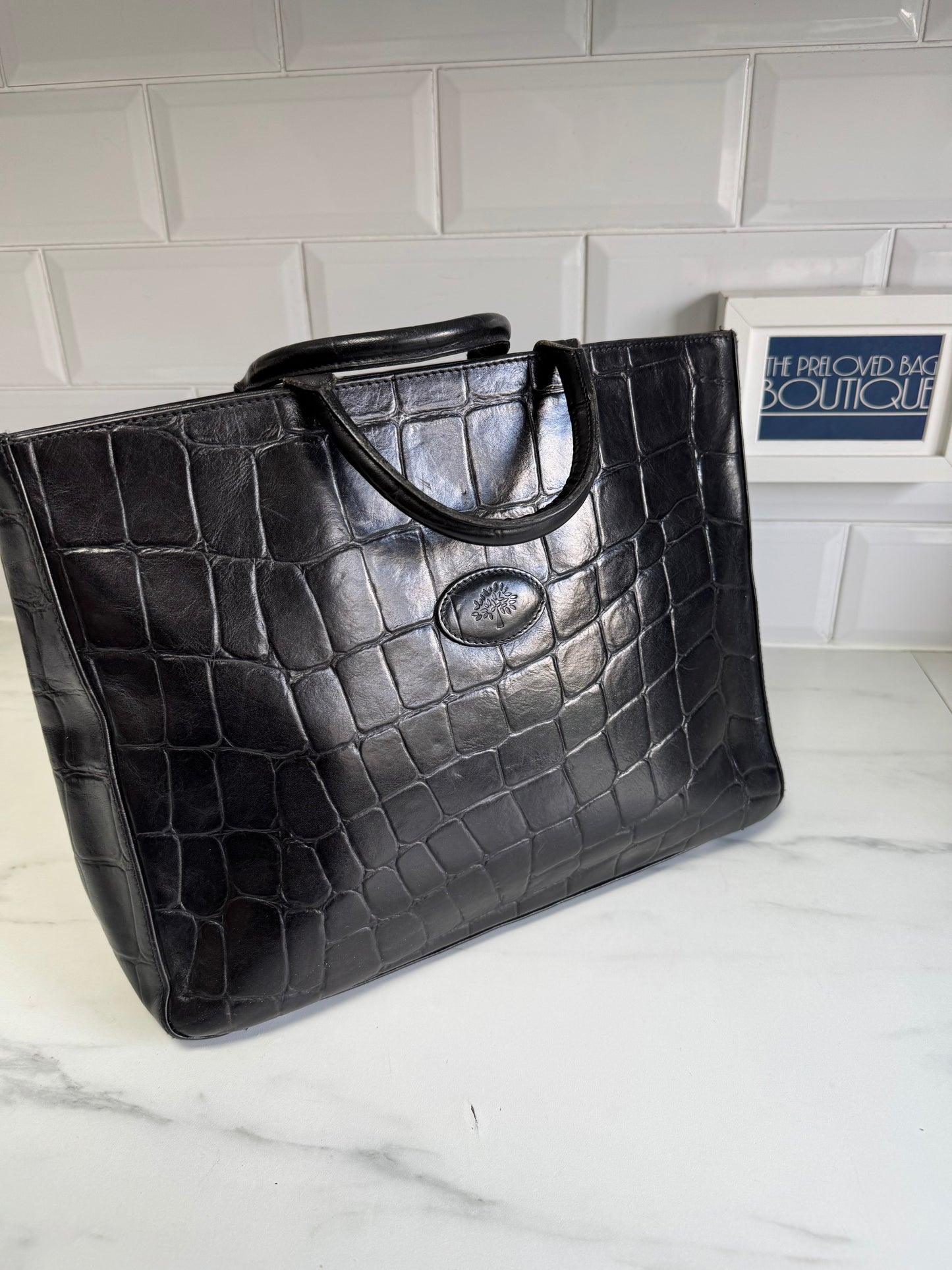 Mulberry Vintage Congo Tote - Black