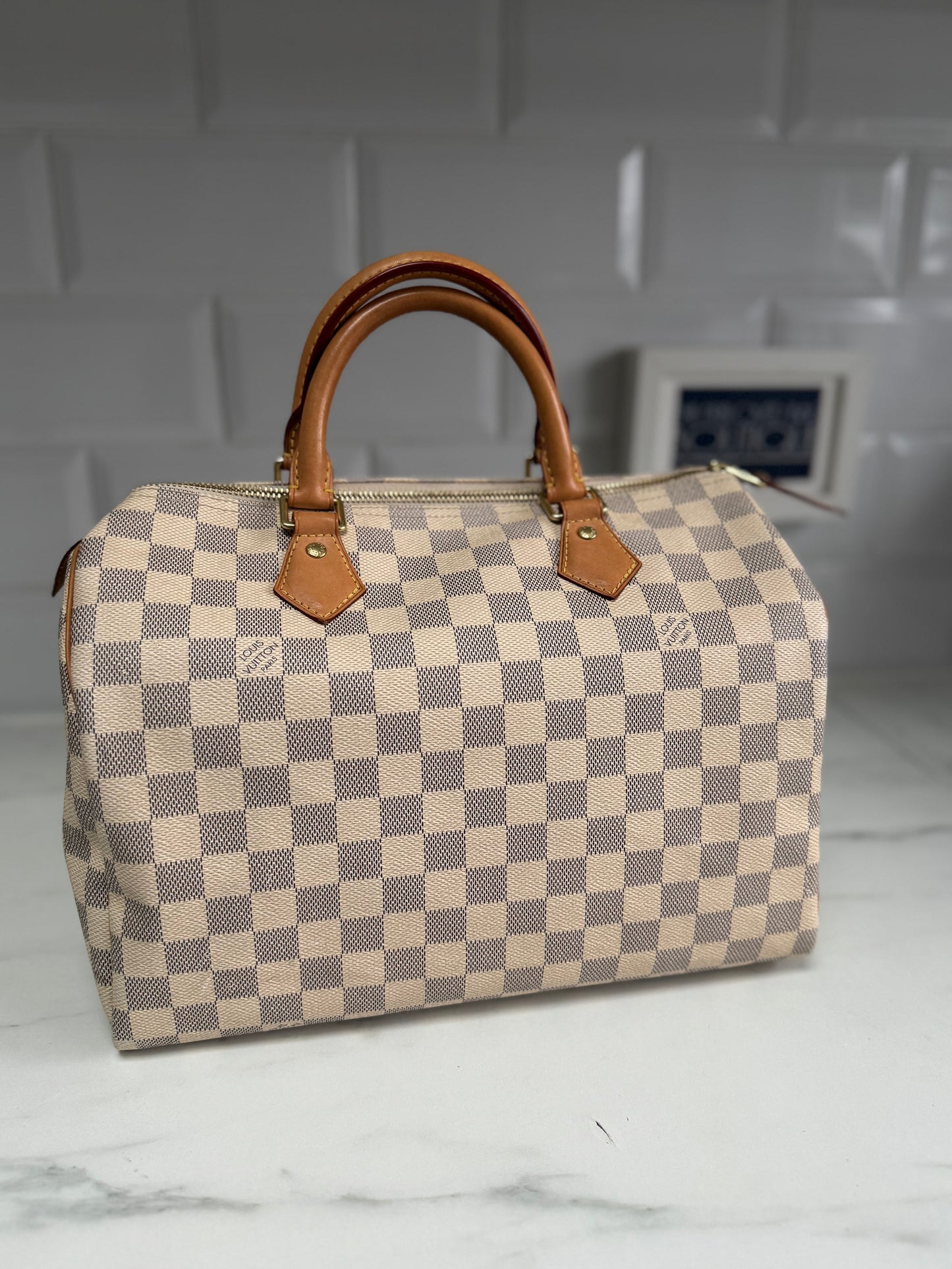 Louis Vuitton Speedy 30 - Damier Azure