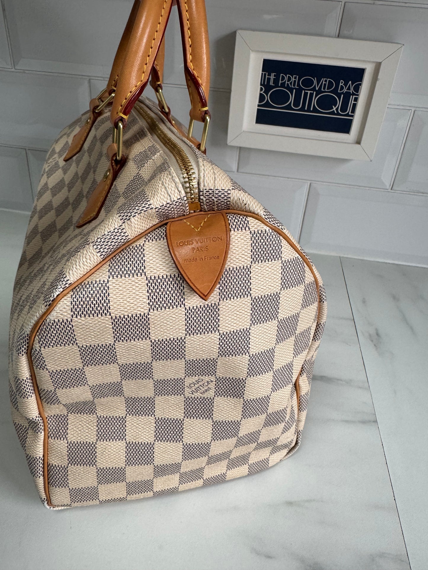Louis Vuitton Speedy 30 - Damier Azure