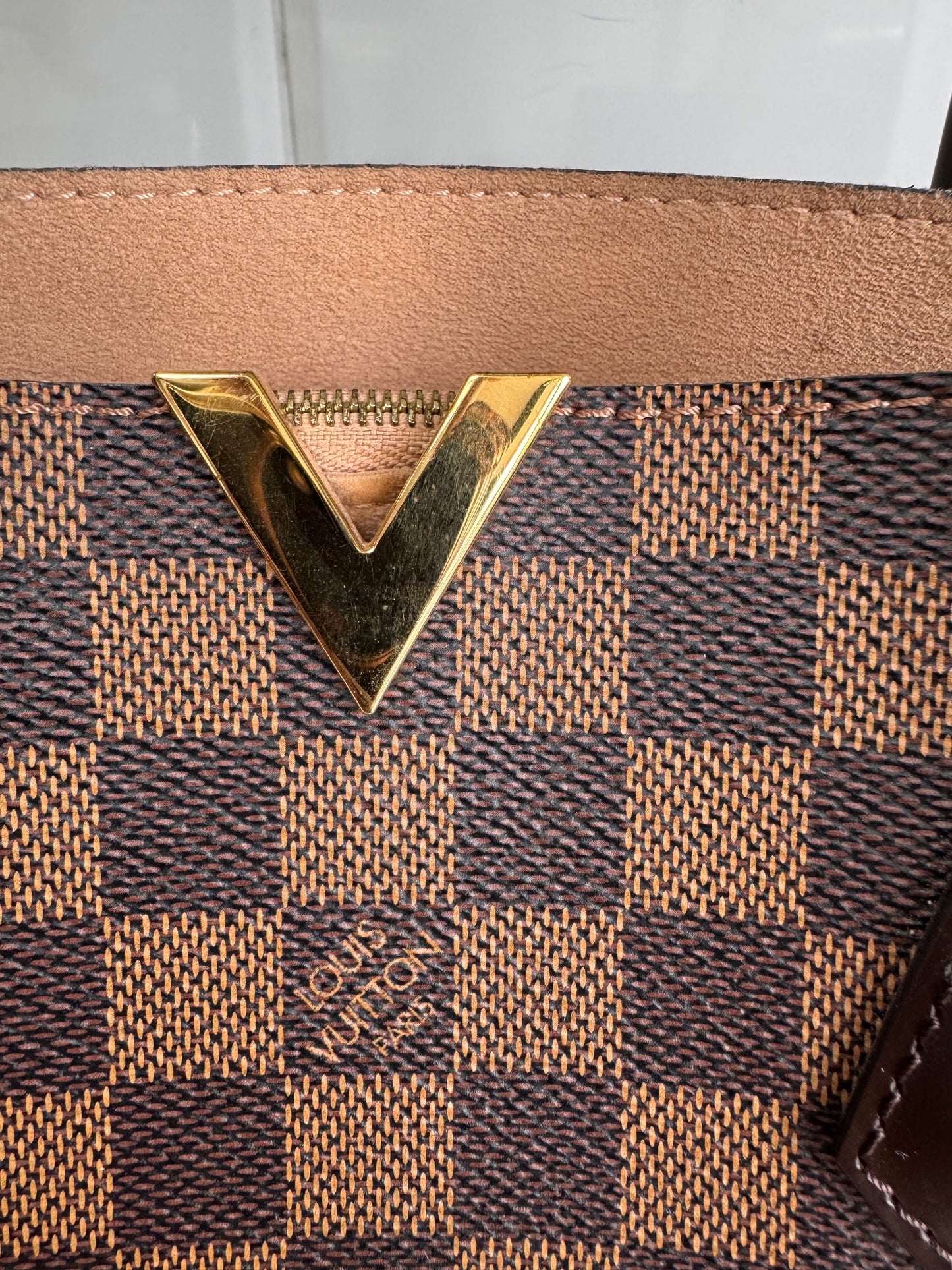 Louis Vuitton Kensington Tote - Damier Ebene