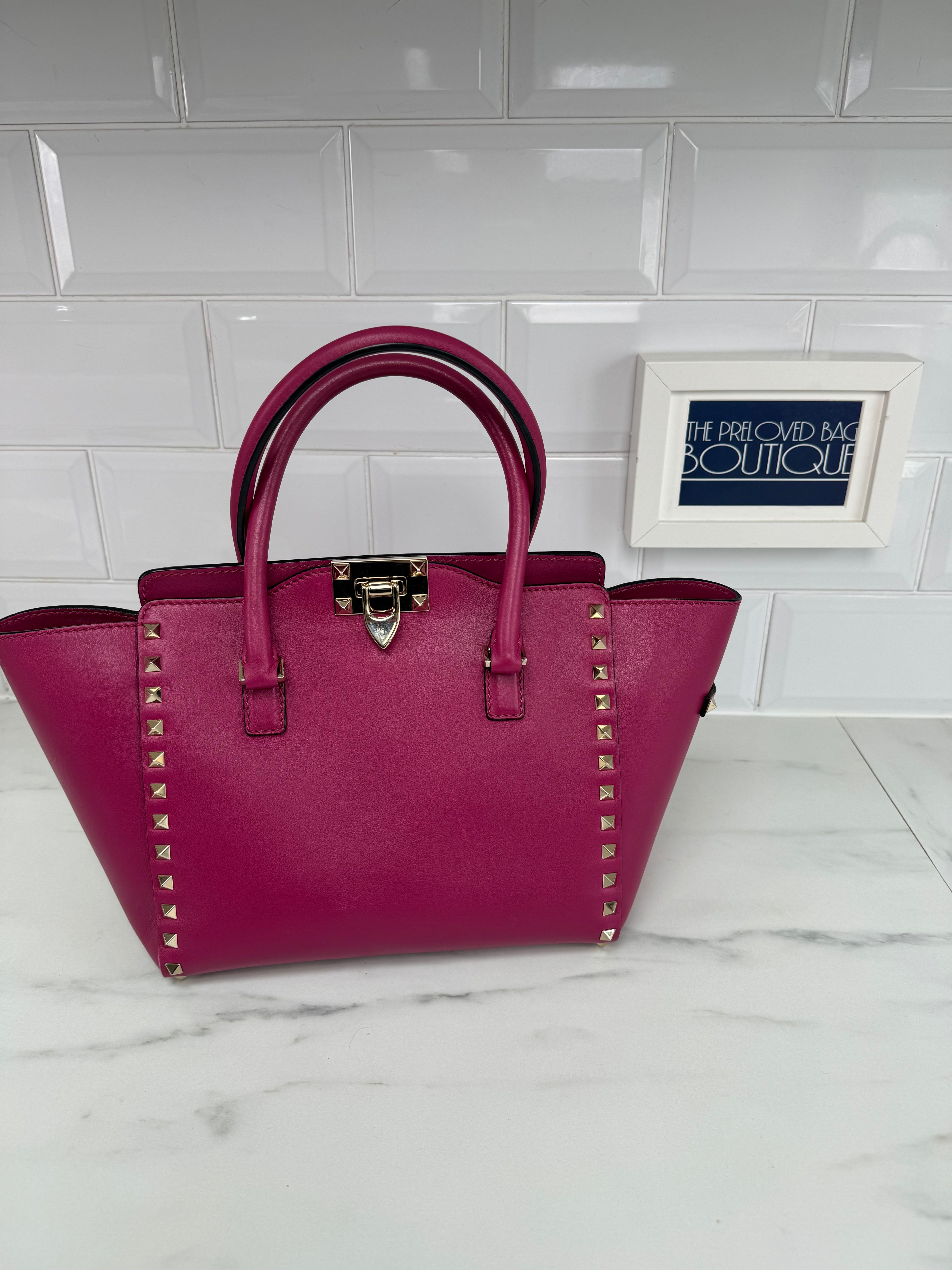 Valentino trapeze discount tote