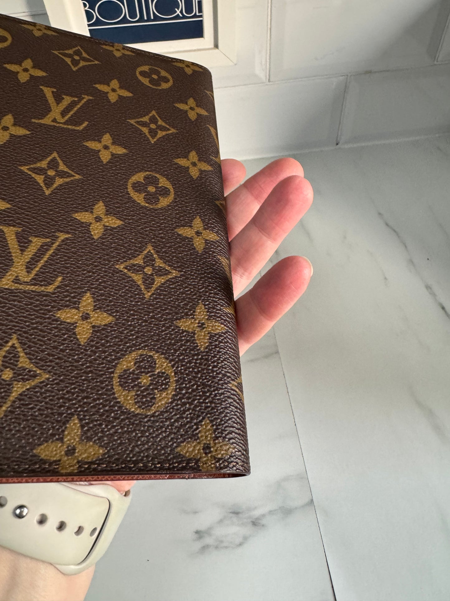 Louis Vuitton Notebook Cover - Monogram