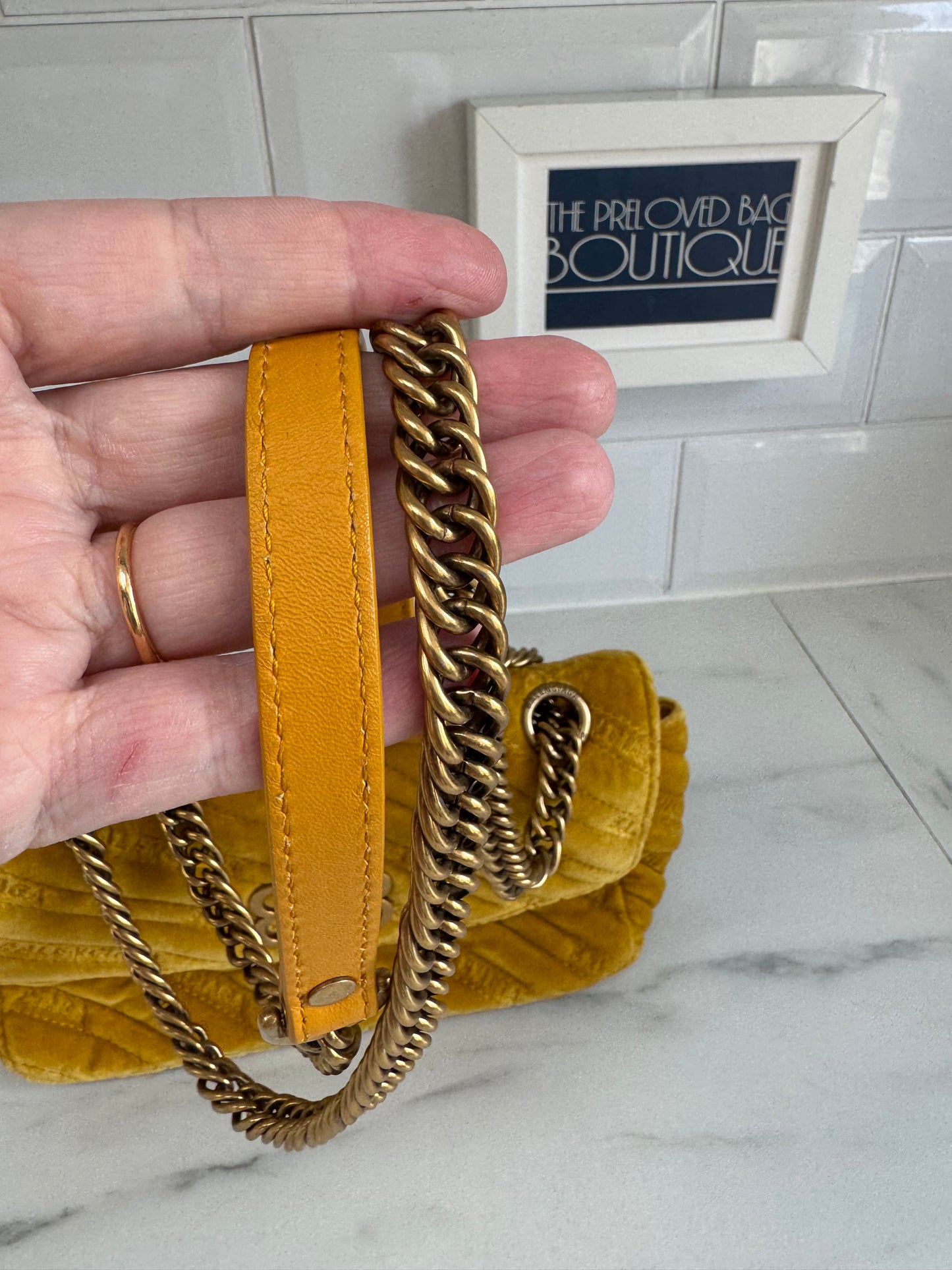 Balenciaga Camera Bag - Ochre/Mustard