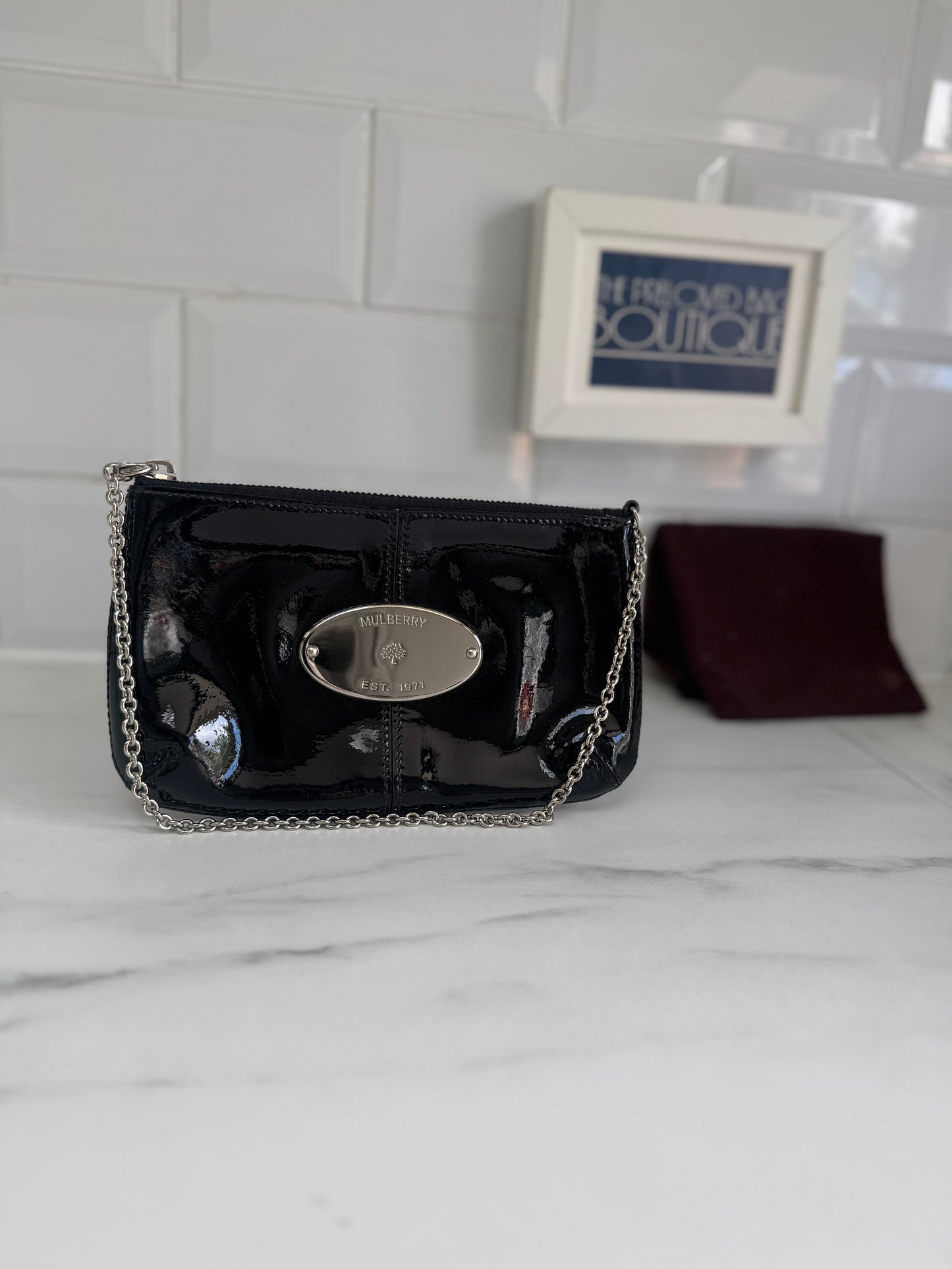 Mulberry Charlie Pochette - Black