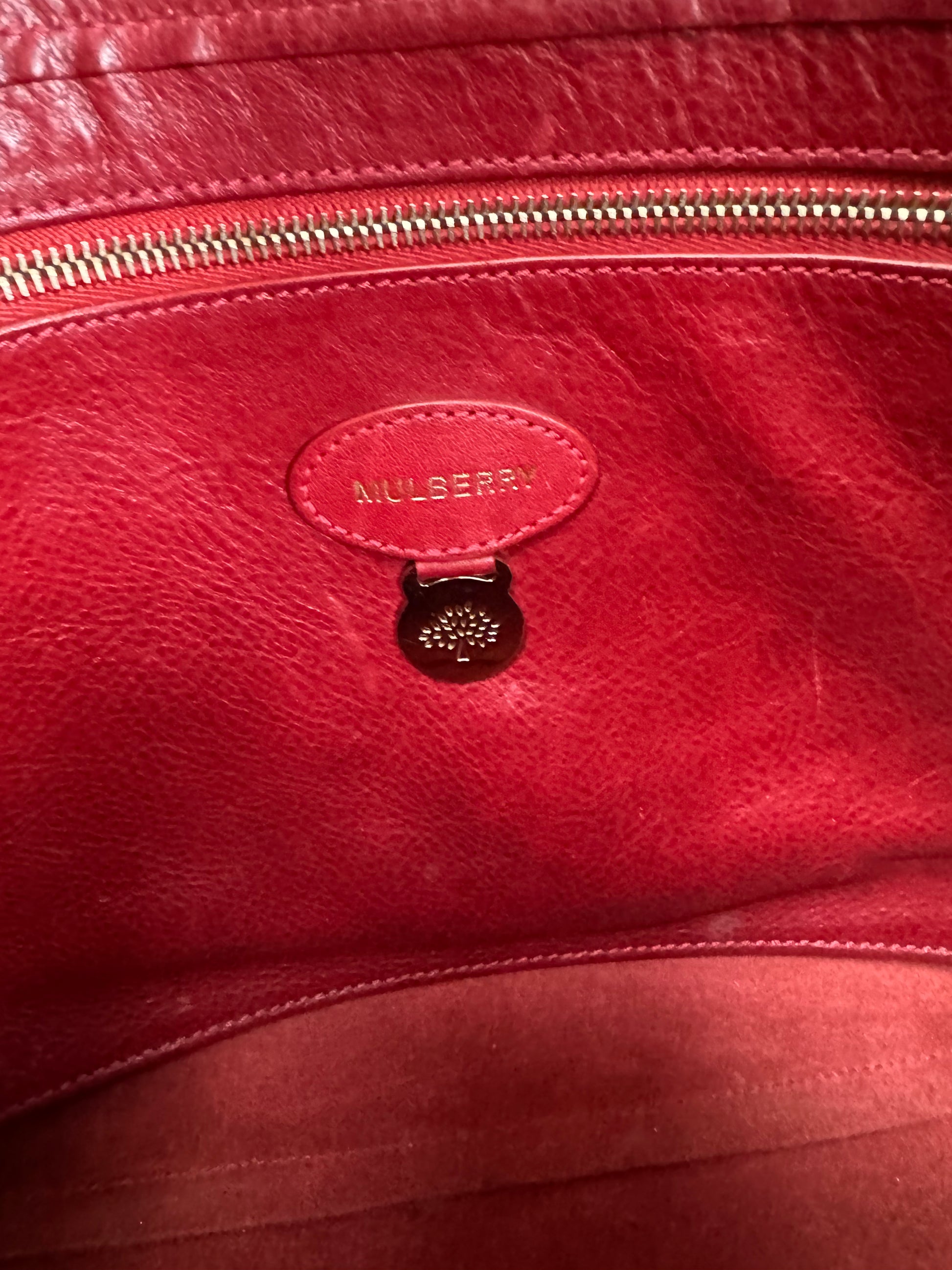 Mulberry top bag lock