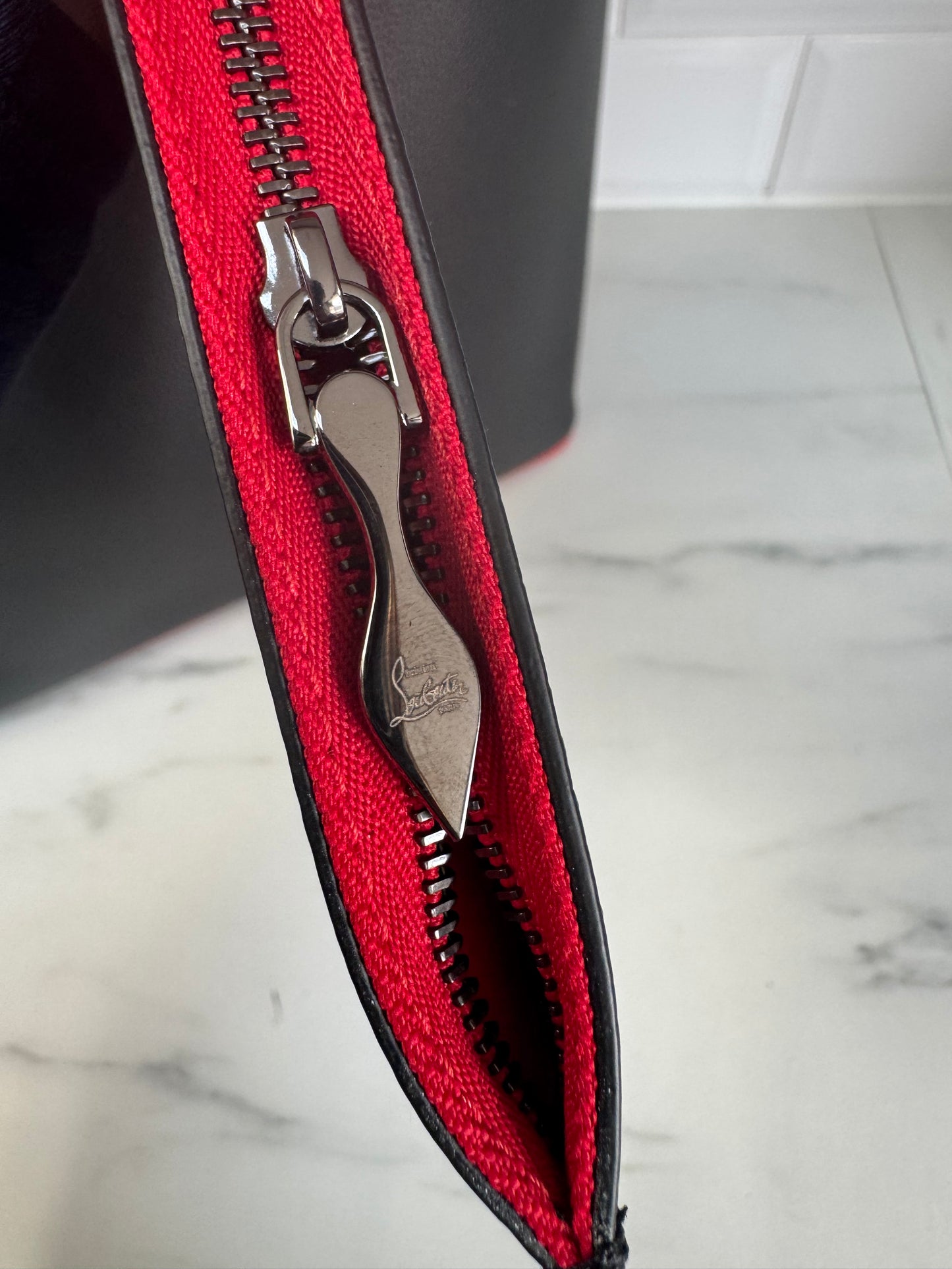 Christian Louboutin Cabata Tote - Black and Red