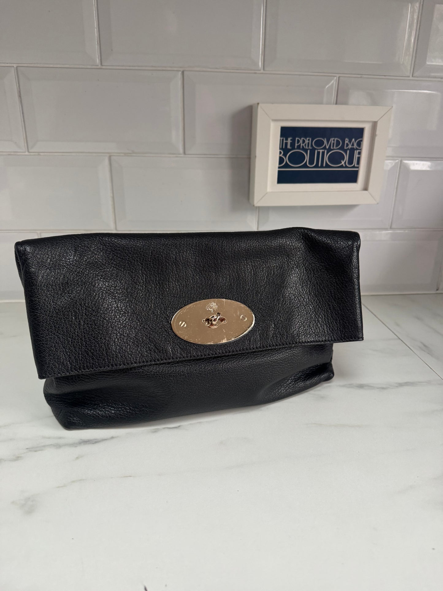 Mulberry Clemmie Clutch - Black