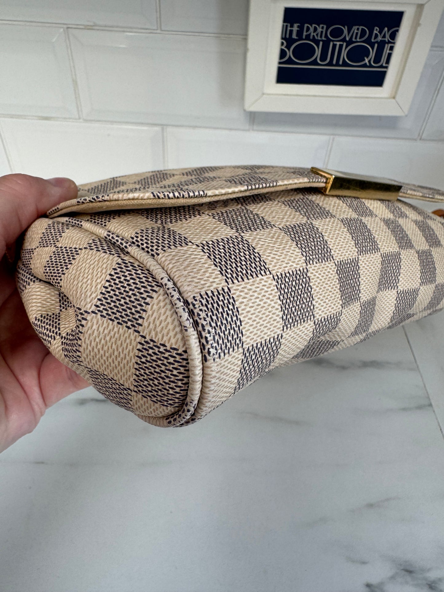 Louis Vuitton Favourite MM - Damier Azure Canvas