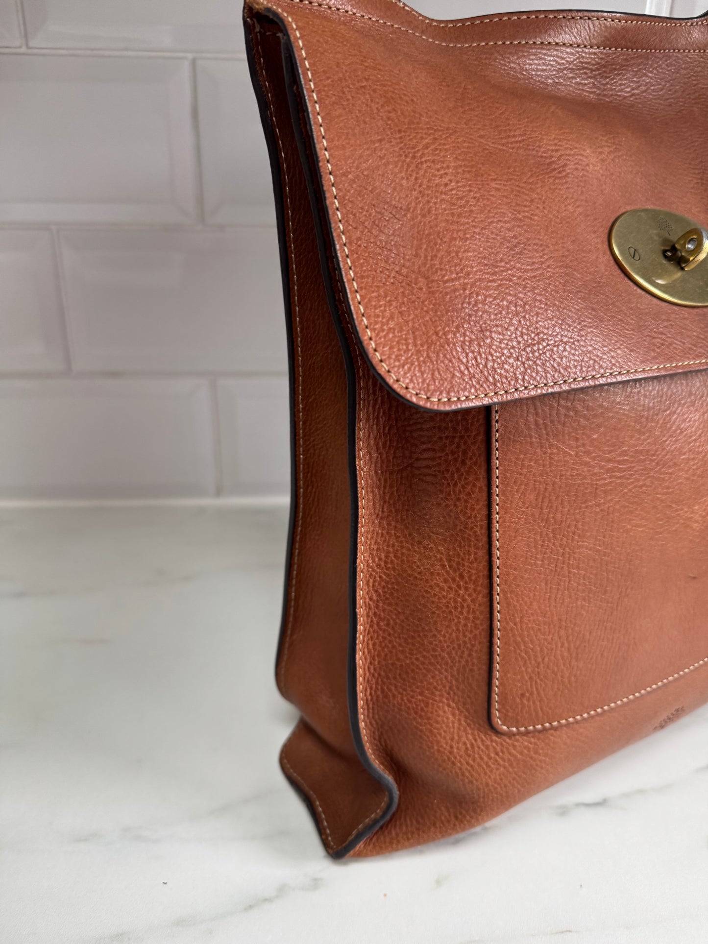 Mulberry Large Antony/Messenger -Oak