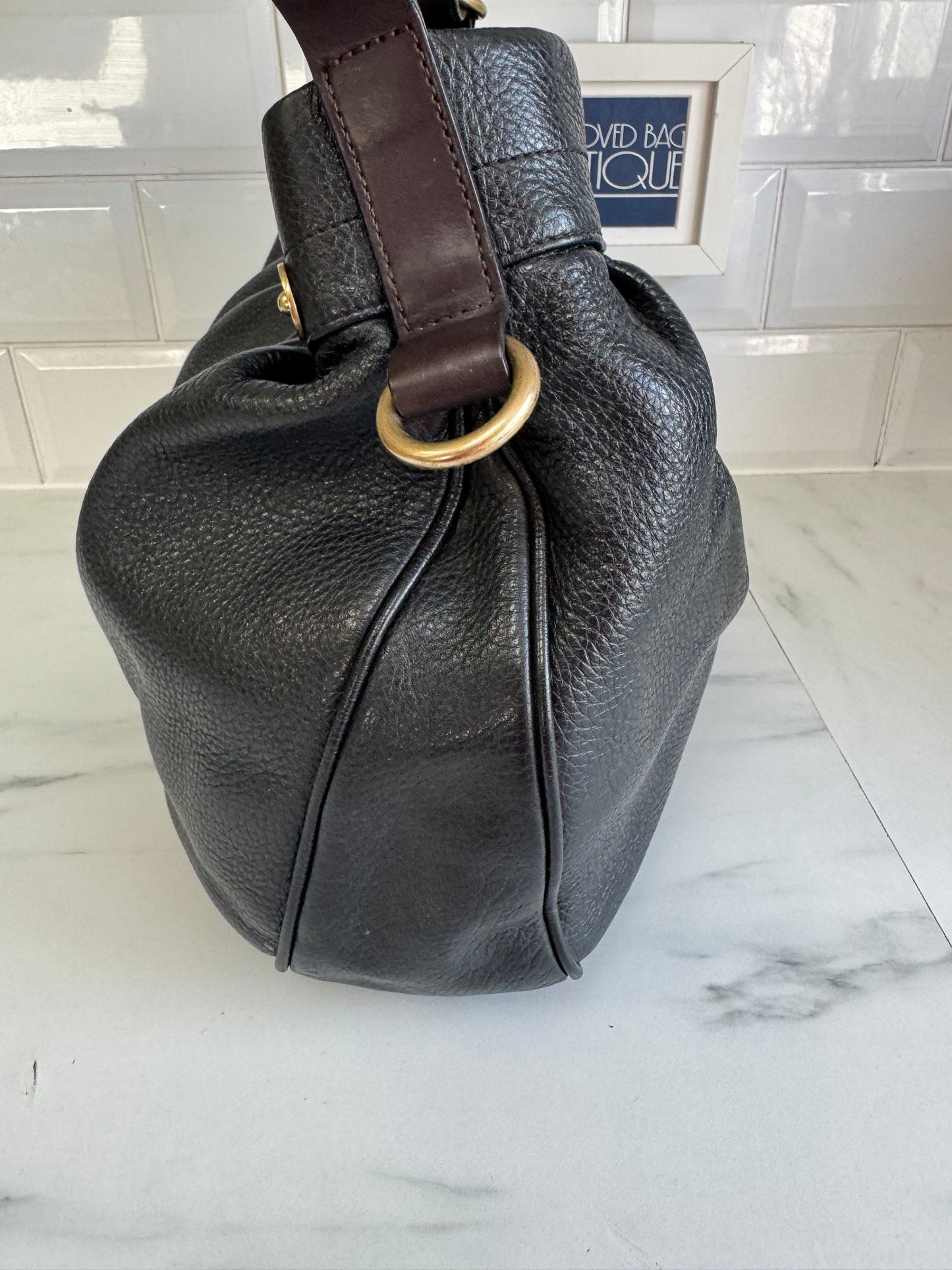 Mulberry Mitzy Messenger (2) - Black