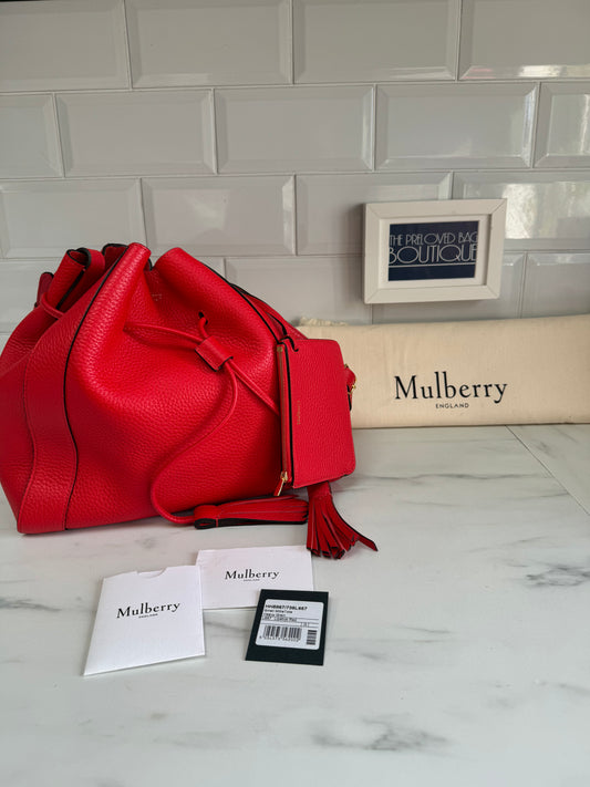 Mulberry Small Millie - Lipstick Red