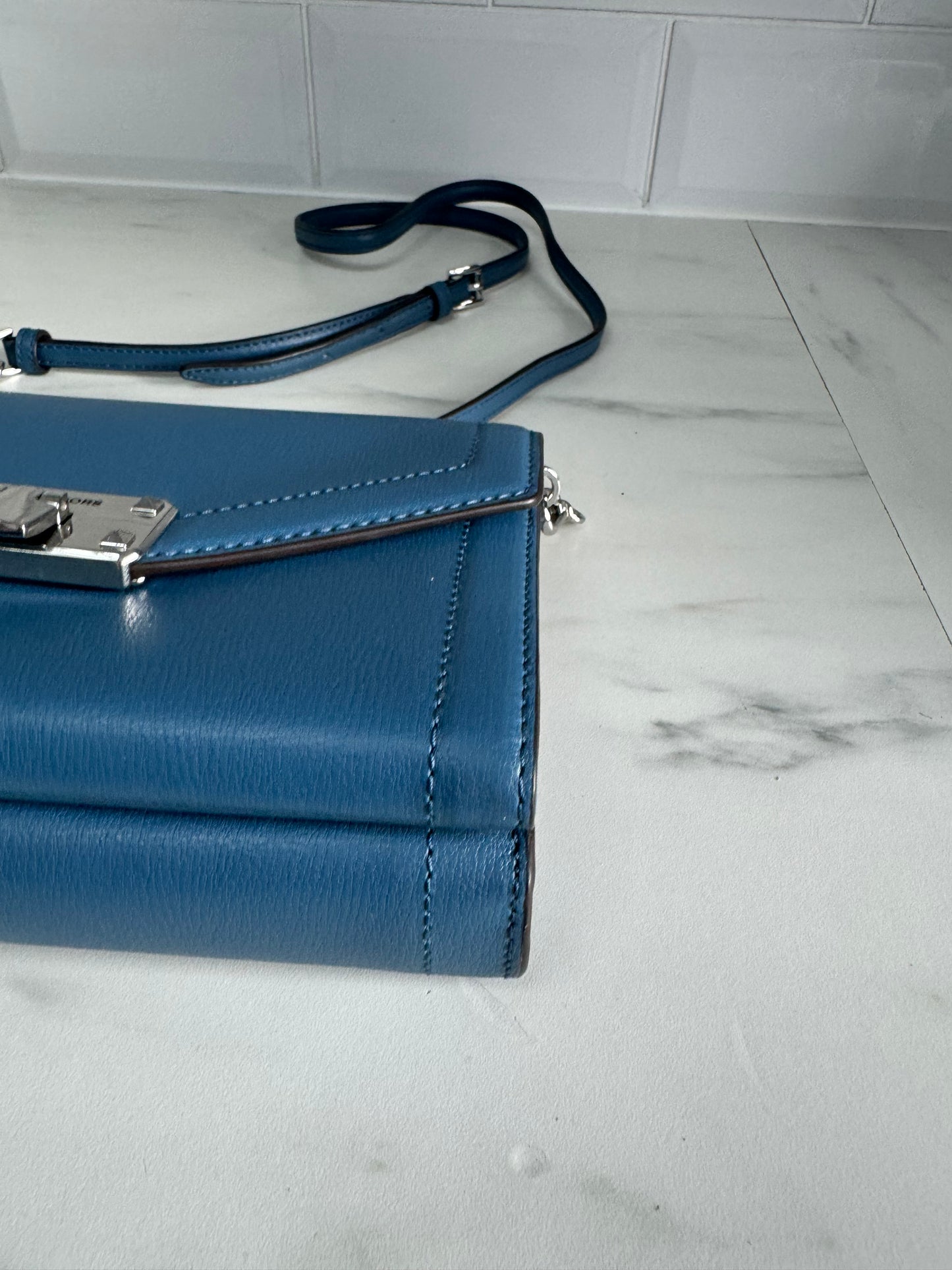 Michael Kors Kinsley WOC - Denim Blue