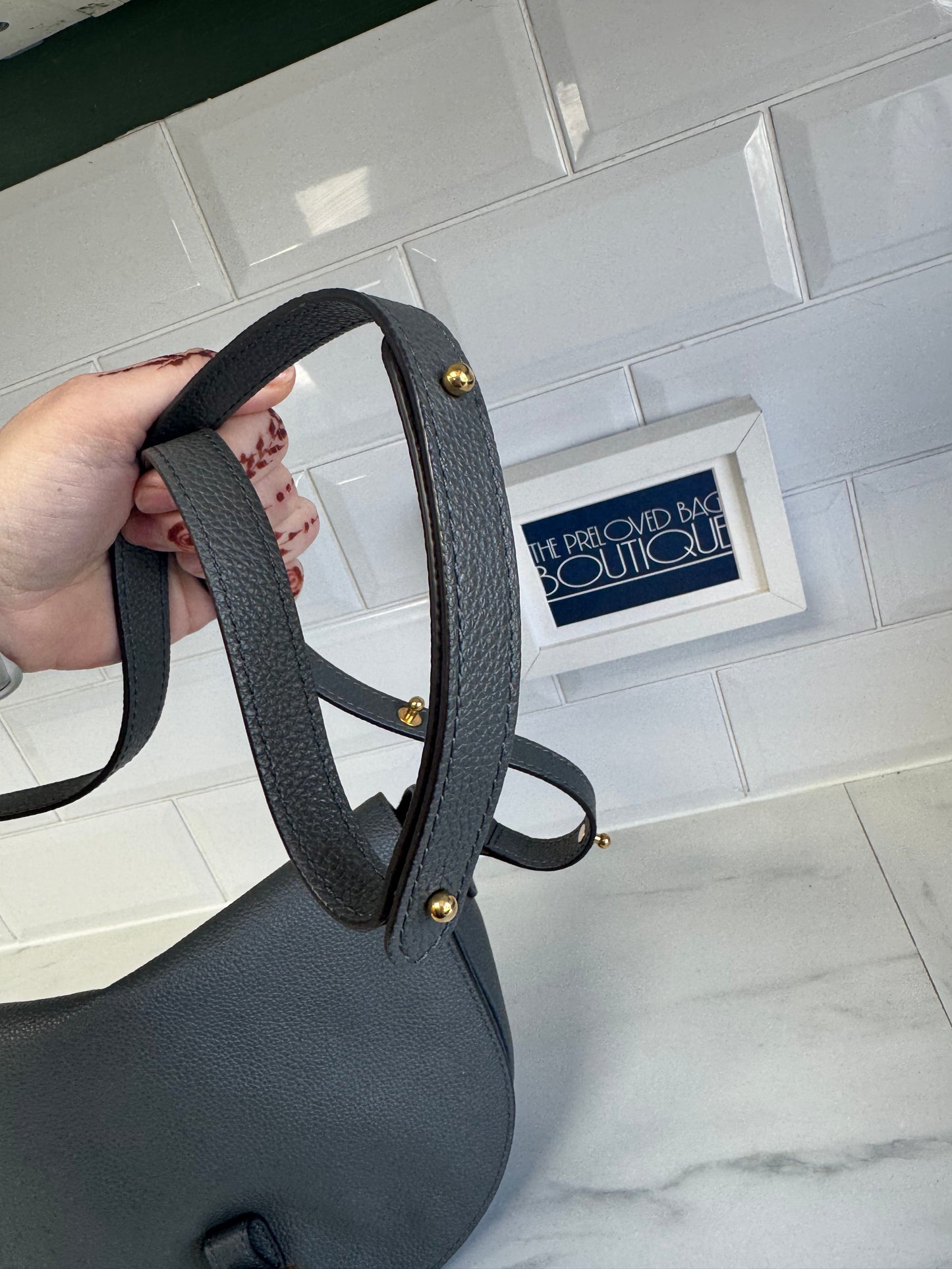 Mulberry Small Tessie Satchel - Grey