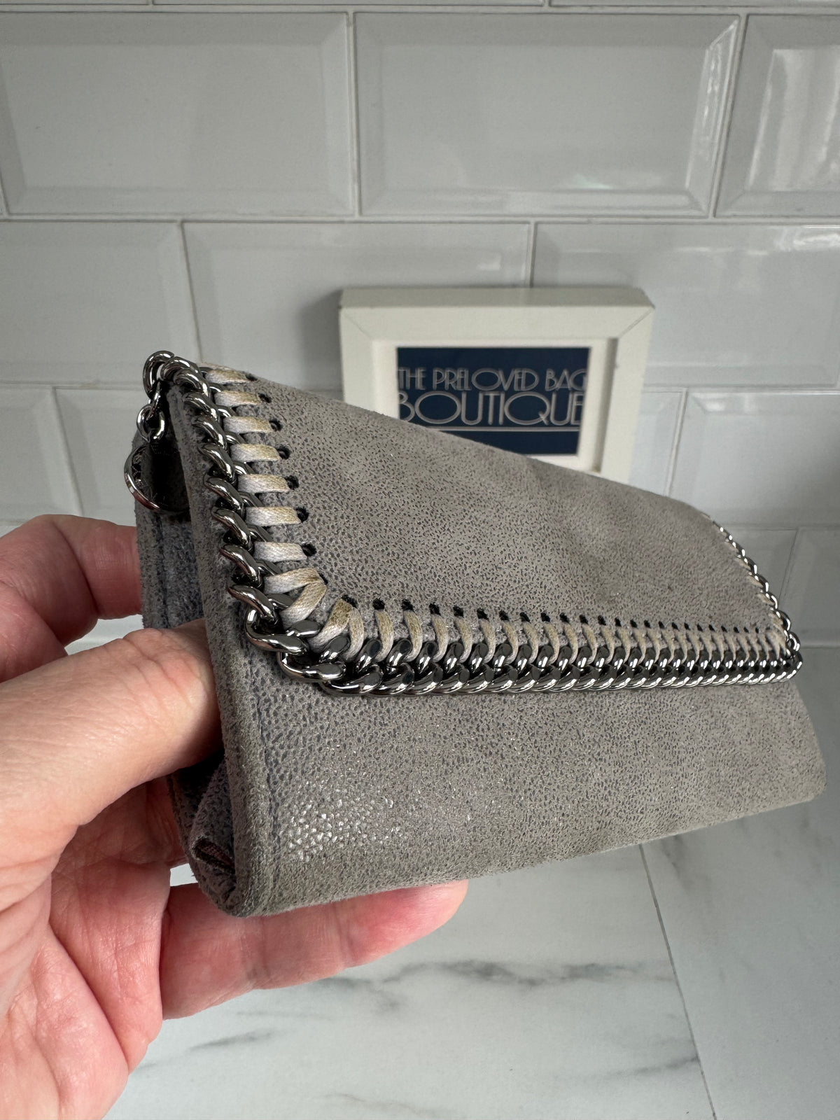 Stella McCartney Falabella Purse - Grey