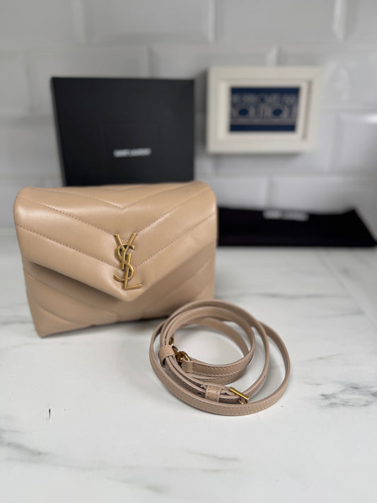 Saint Laurent Toy Lou Lou - Dark Beige