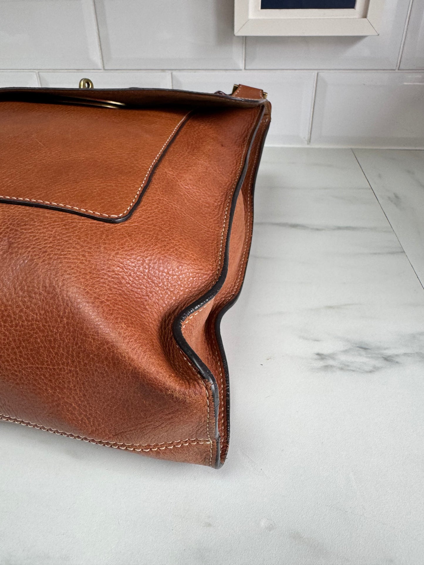 Mulberry Large Antony/Messenger -Oak