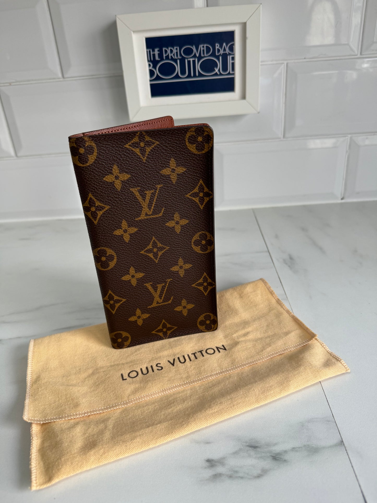 Louis Vuitton Tall Wallet - Monogram