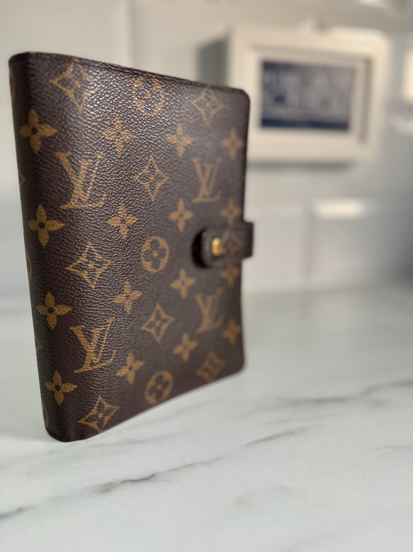 Louis Vuitton MM Ring Binder Agenda - Monogram