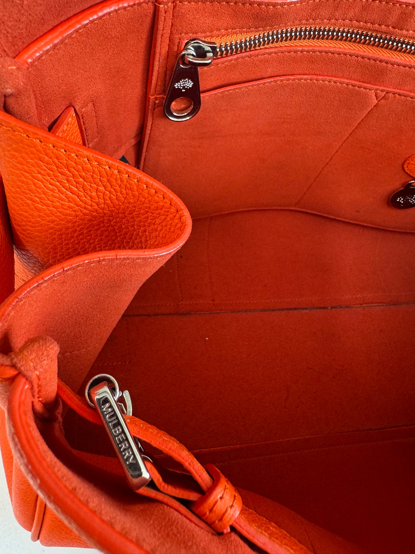 Mulberry Heritage Bayswater - Mandarin Orange