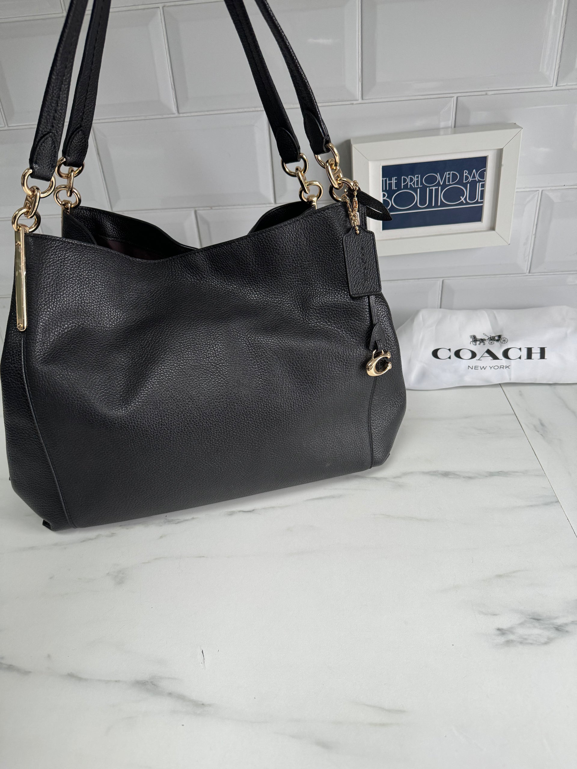 Coach new 2025 york black bag