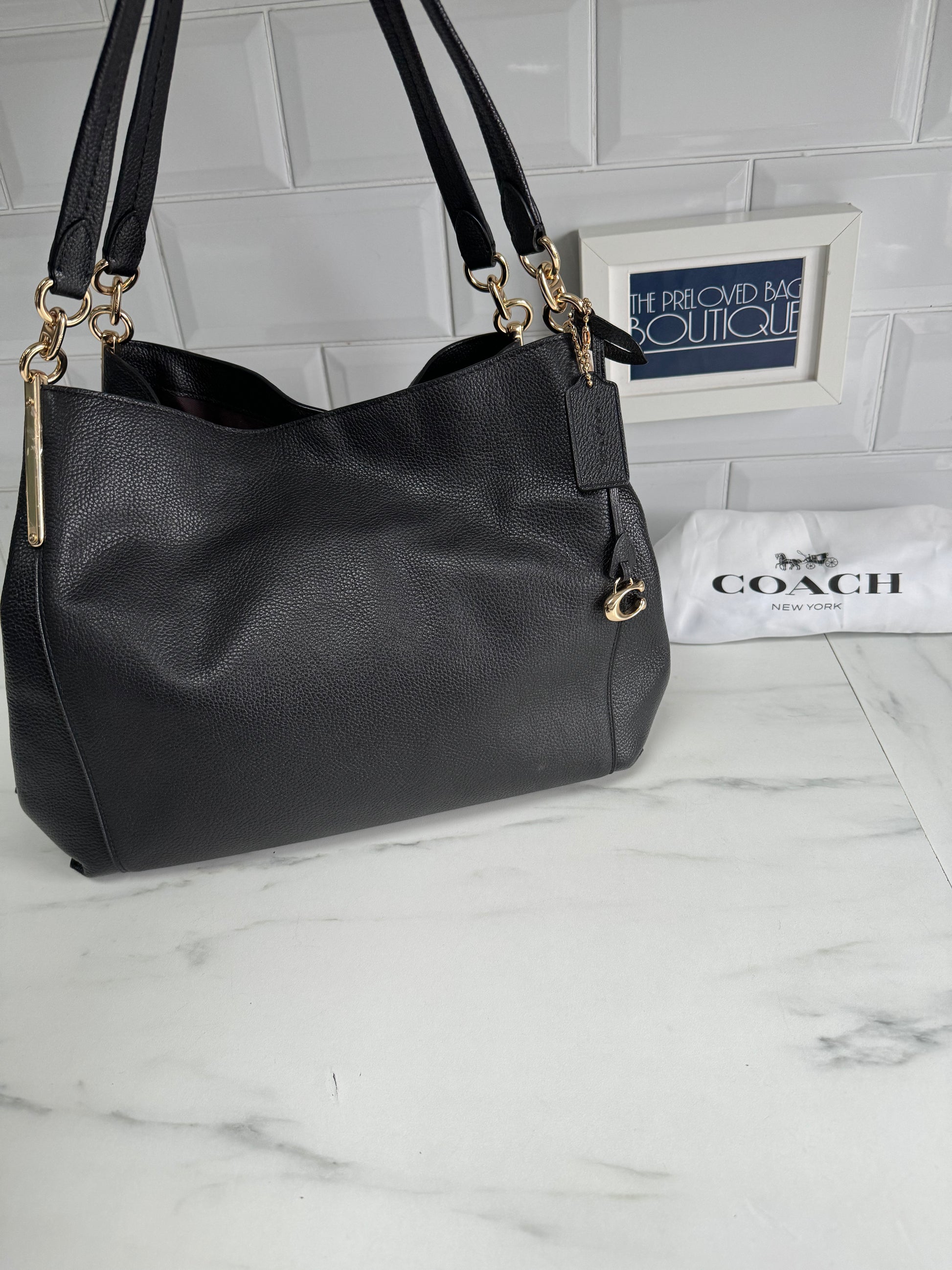 Coach top dalton handbag