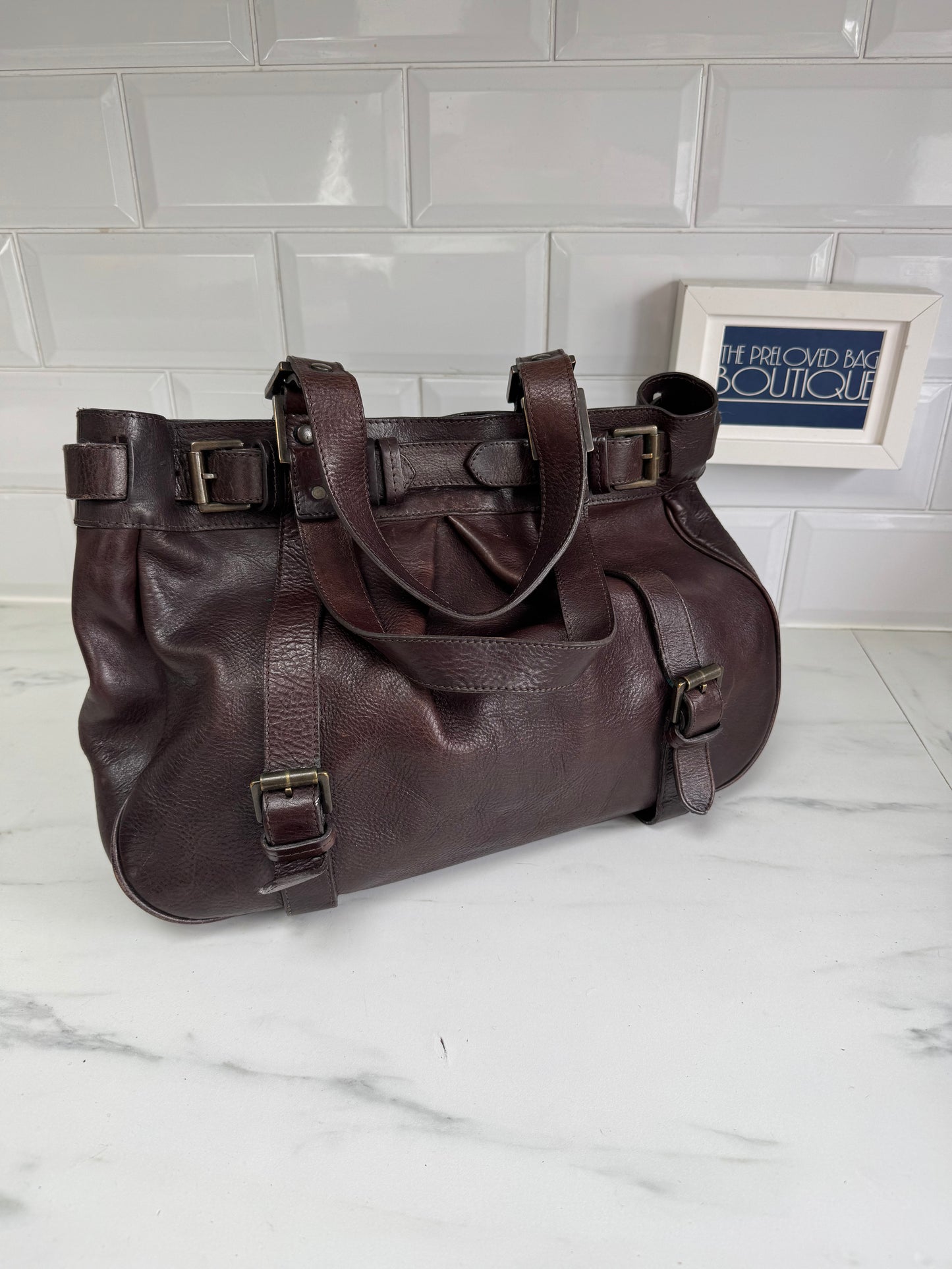 Mulberry Jacquetta - Chocolate Brown