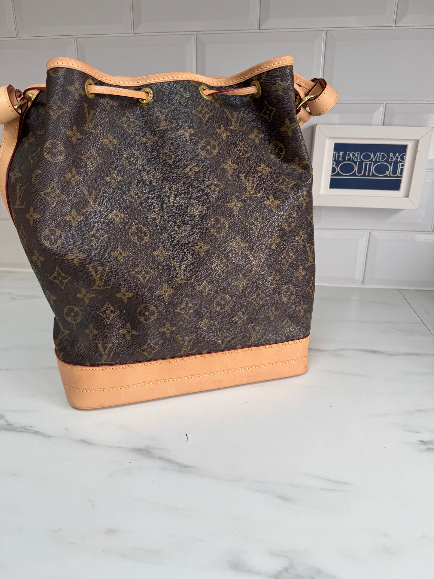 Louis Vuitton GM Noe Bucket Bag - Brown Monogram