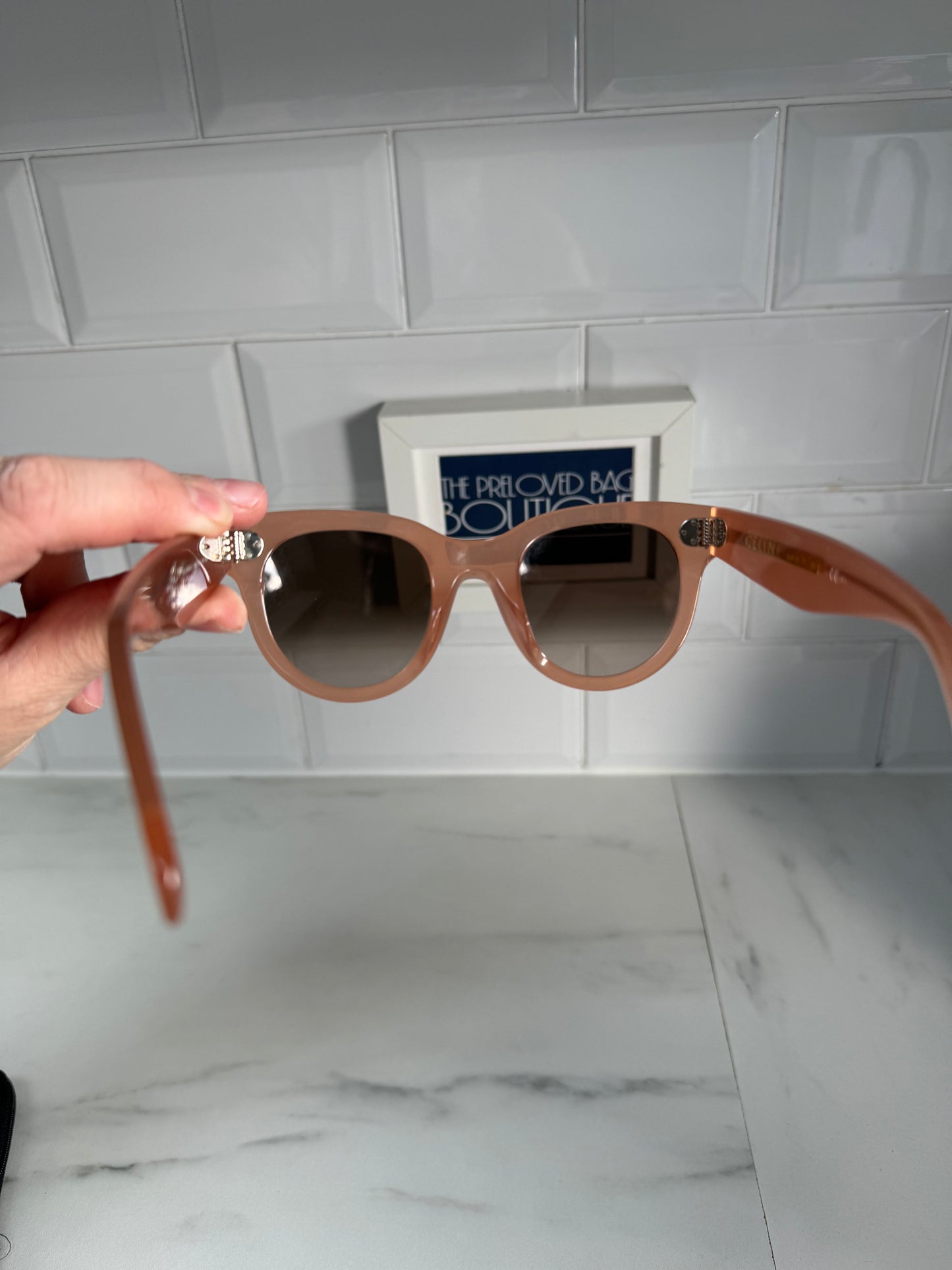 Celine Audrey Sunglasses - Pink