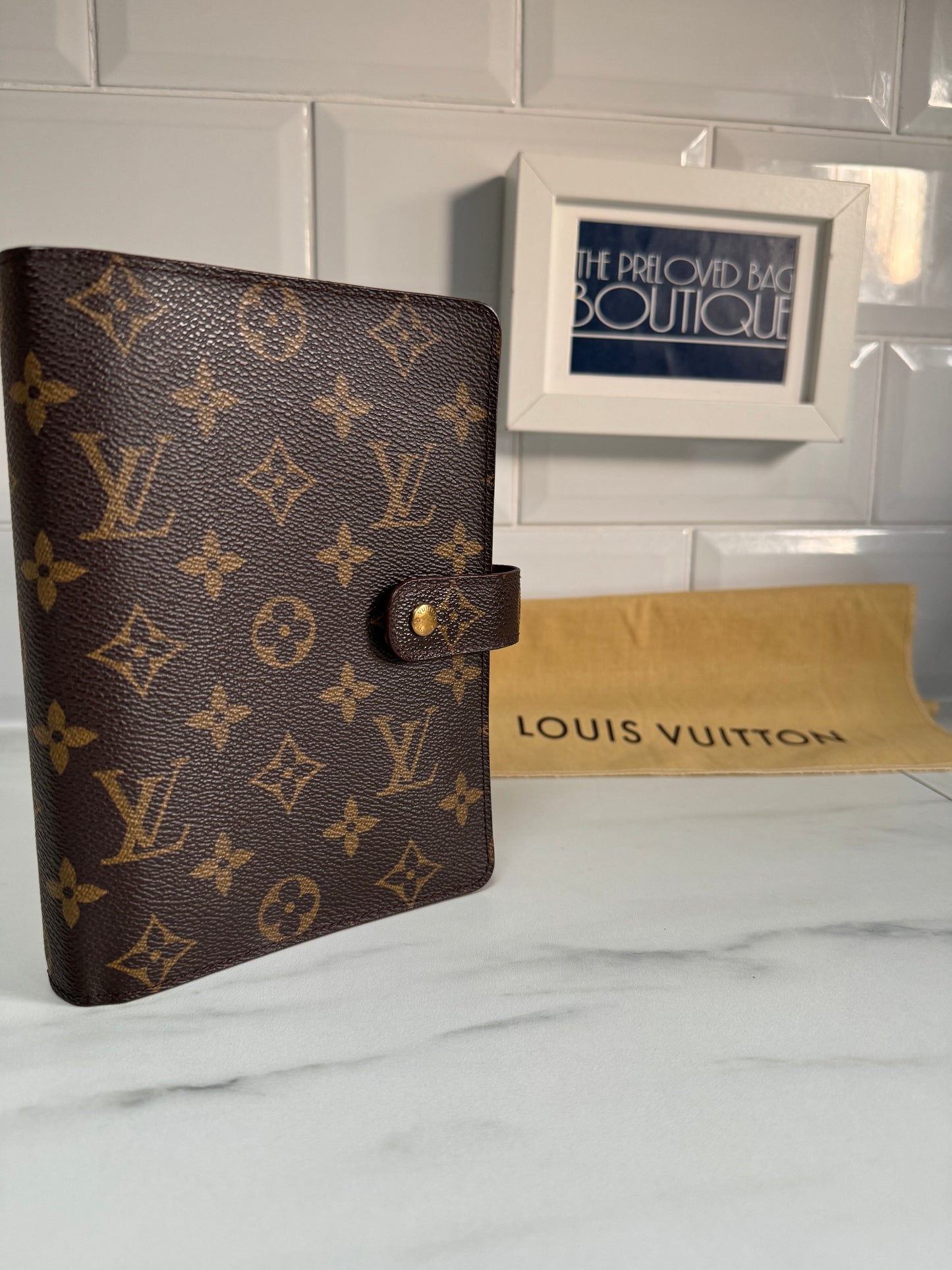 Louis Vuitton MM Ring Binder Agenda - Monogram