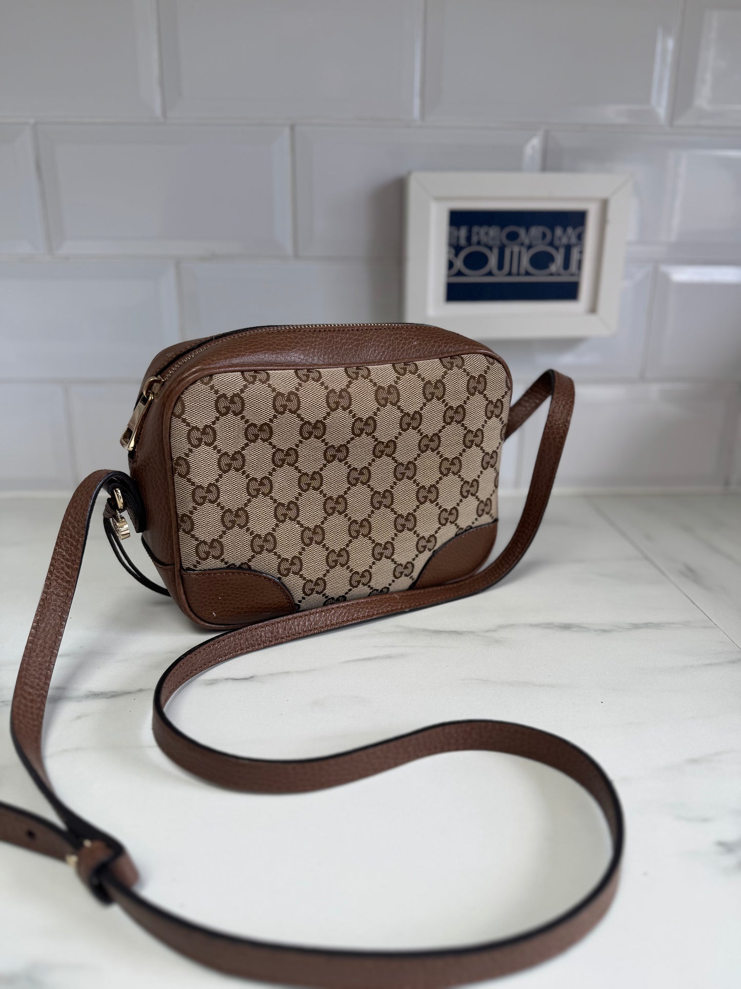 Gucci Bree Crossbody - Brown