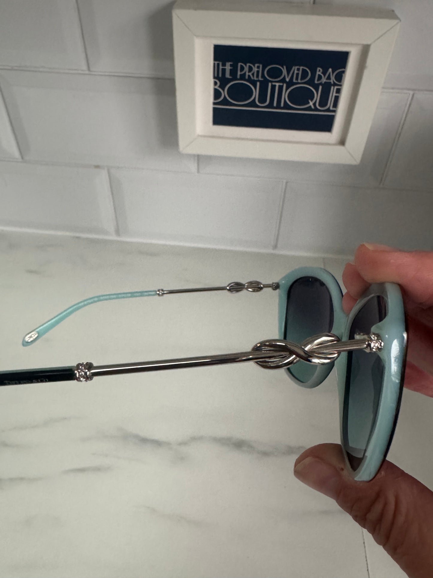 Tiffany & Co Sunglasses - Black and Blue