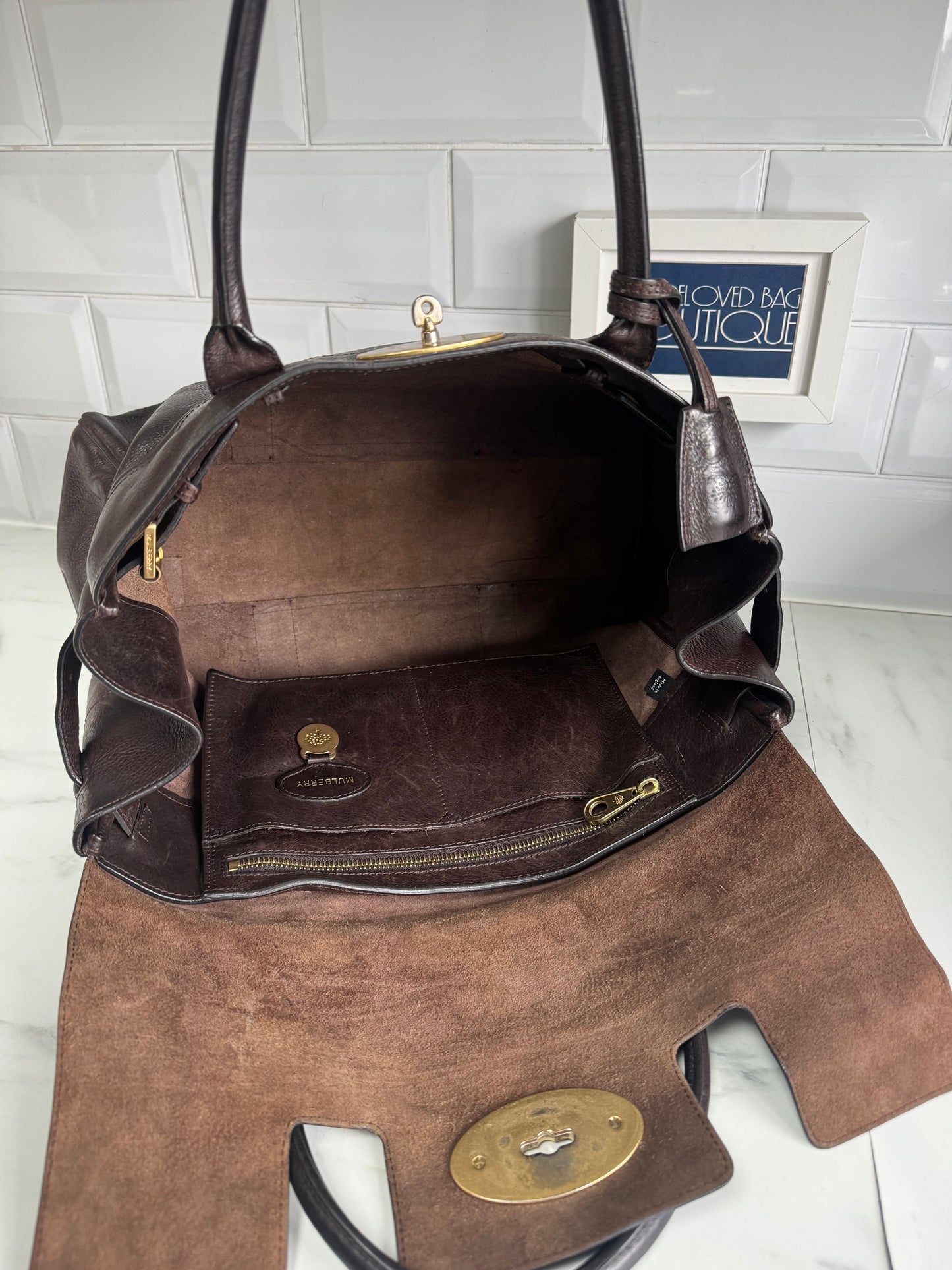 Mulberry Bayswater - Chocolate Brown