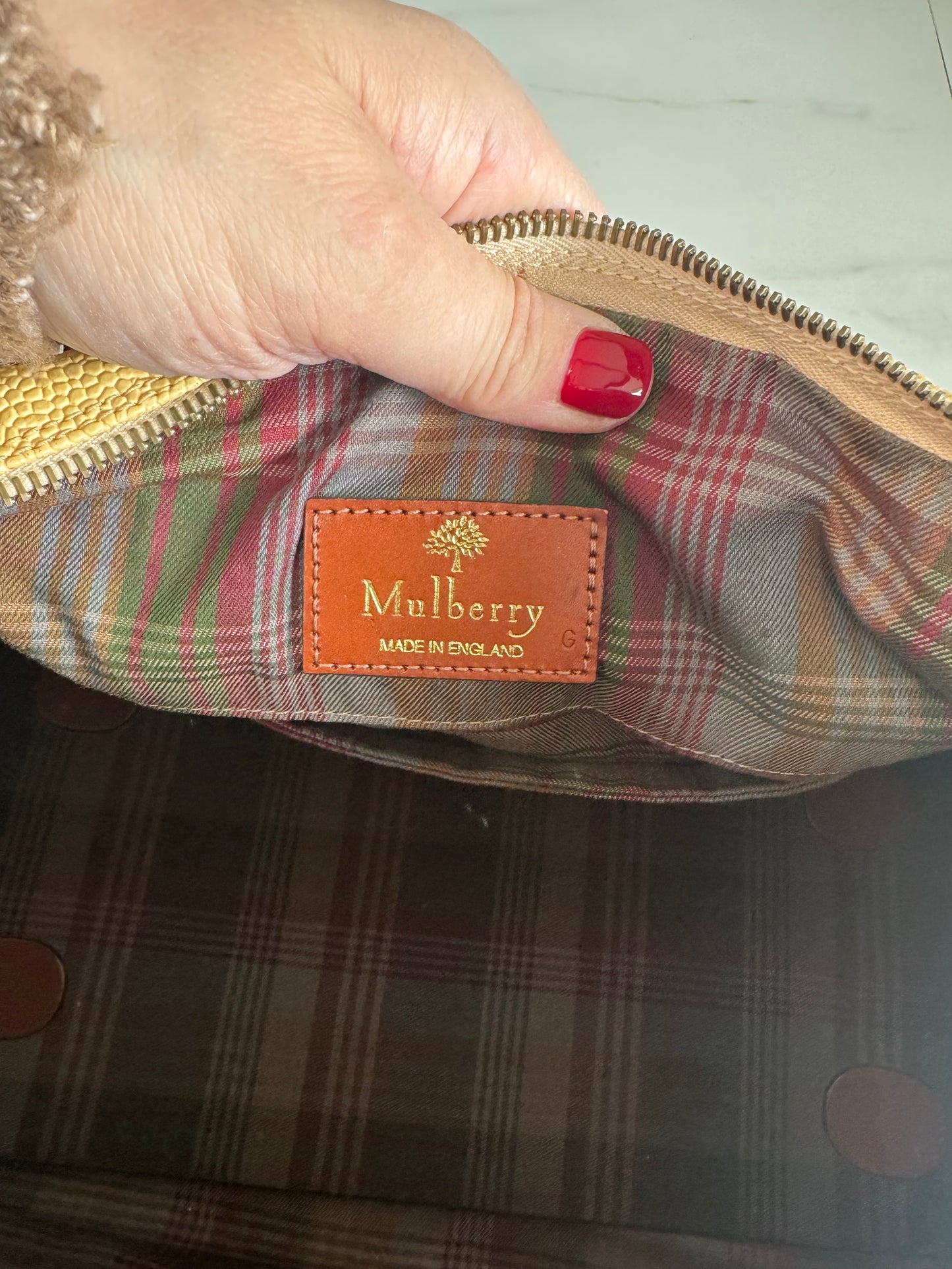 Mulberry Vintage Boston - Buttermilk