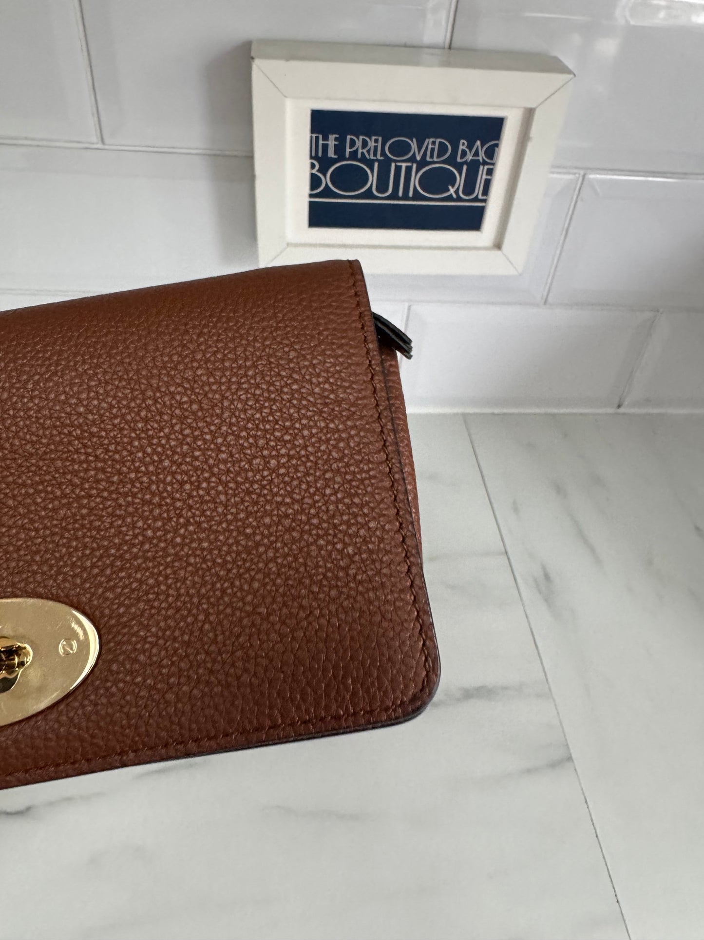 Mulberry Bayswater Clutch - Oak