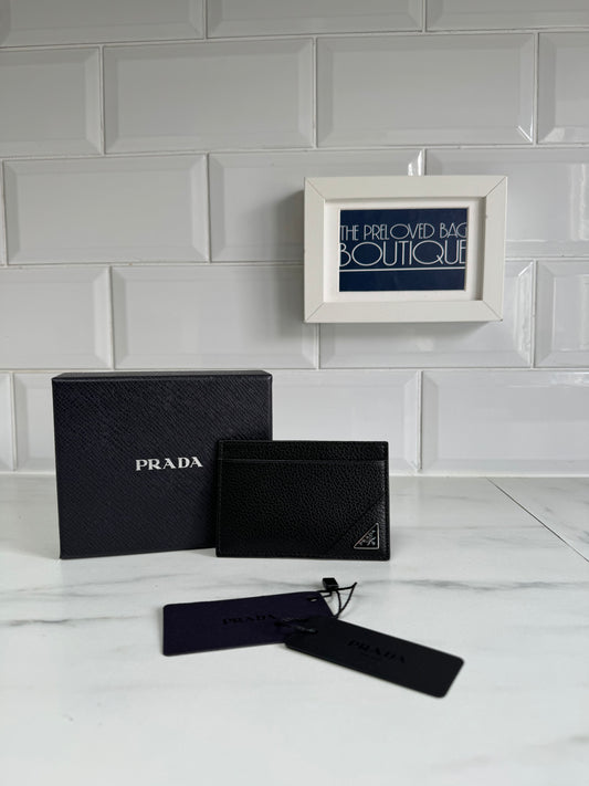 Prada Card Holder - Black